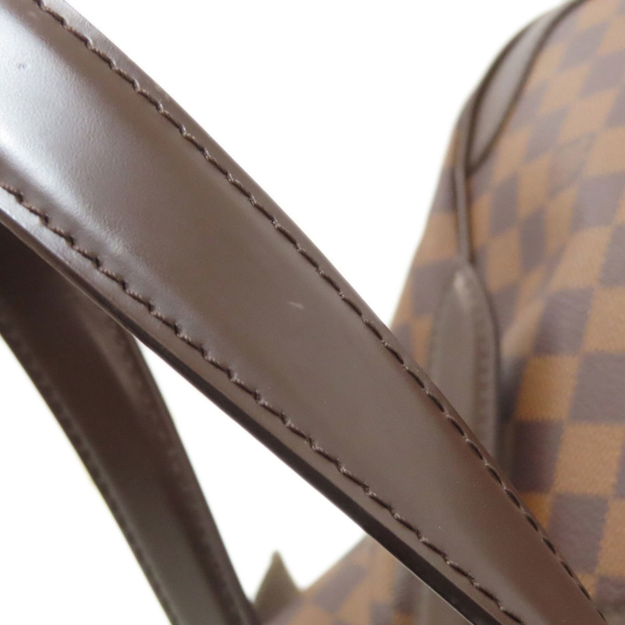 Louis Vuitton Damier Canvas Ebene Damier Canvas Tote Bag (Pre-Owned)
