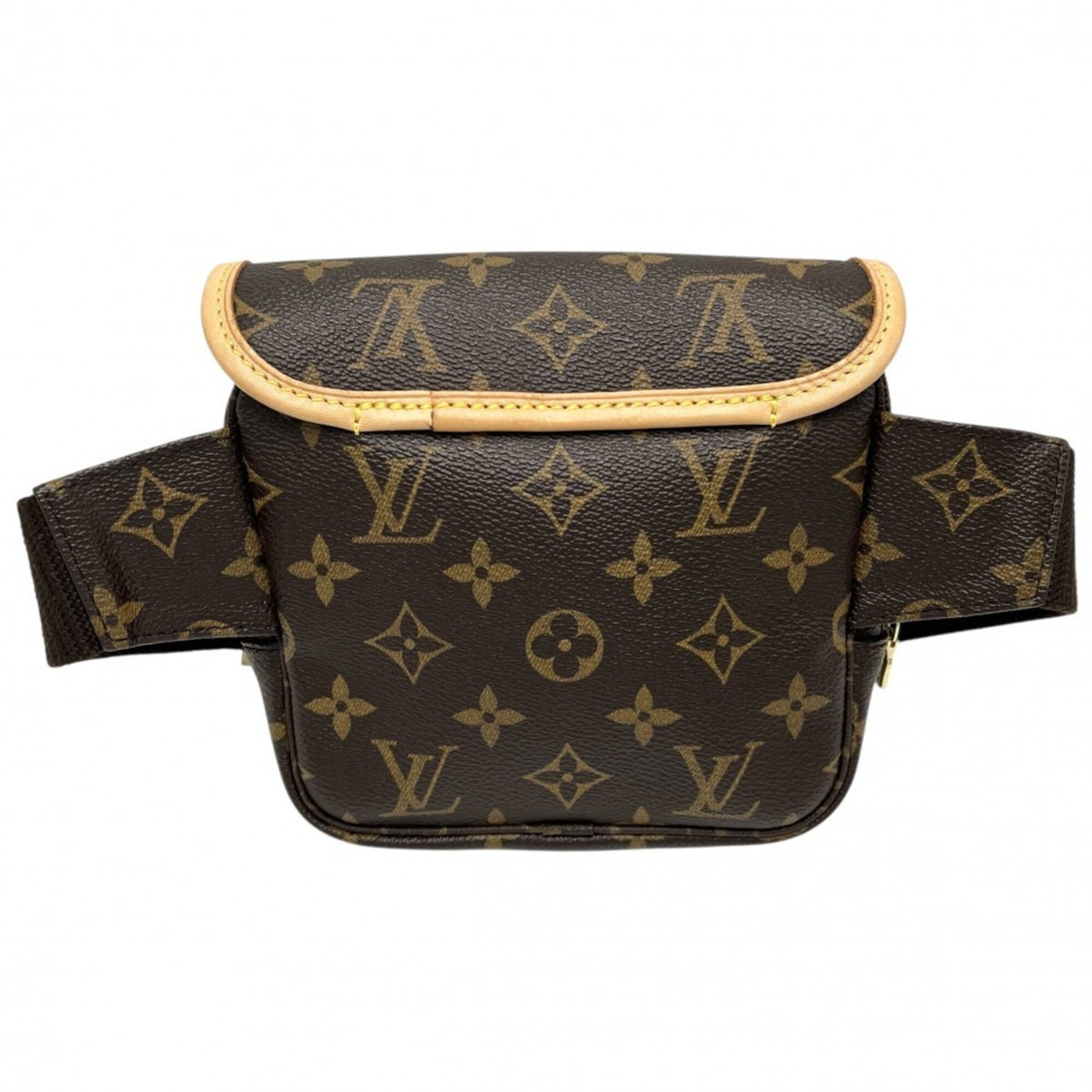 Louis Vuitton Brown Monogram Fanny Pack Pouch Sling Bag (Pre-Owned)
