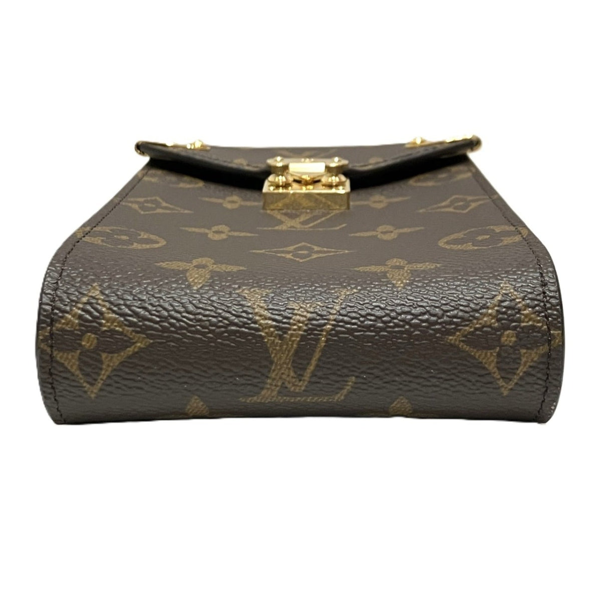 Louis Vuitton Brown Monogram Canvas Shoulder Bag (Pre-Owned)