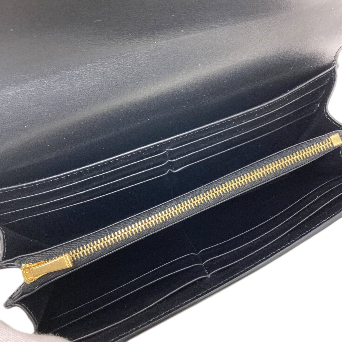 Celine Black Long Wallet (Bi-Fold) (Pre-Owned)