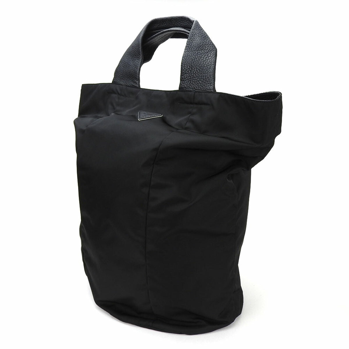 Prada Black Nero Tessuto Shoulder Bag Tote Bag (Pre-Owned)