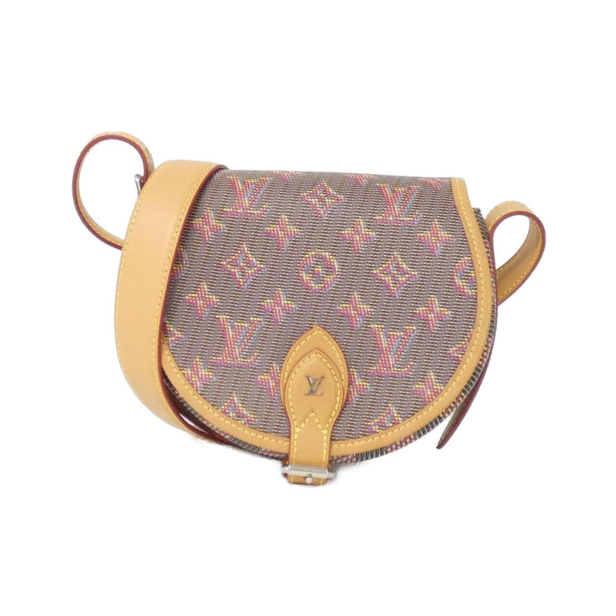 Louis Vuitton Rose Leather Shoulder Bag (Pre-Owned)