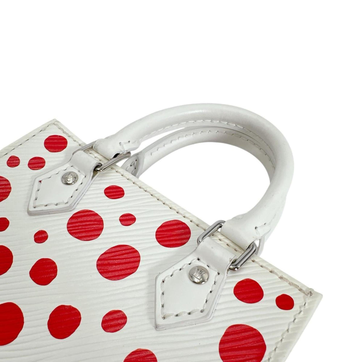 Louis Vuitton White Epi Leather Handbag Shoulder Bag (Pre-Owned)