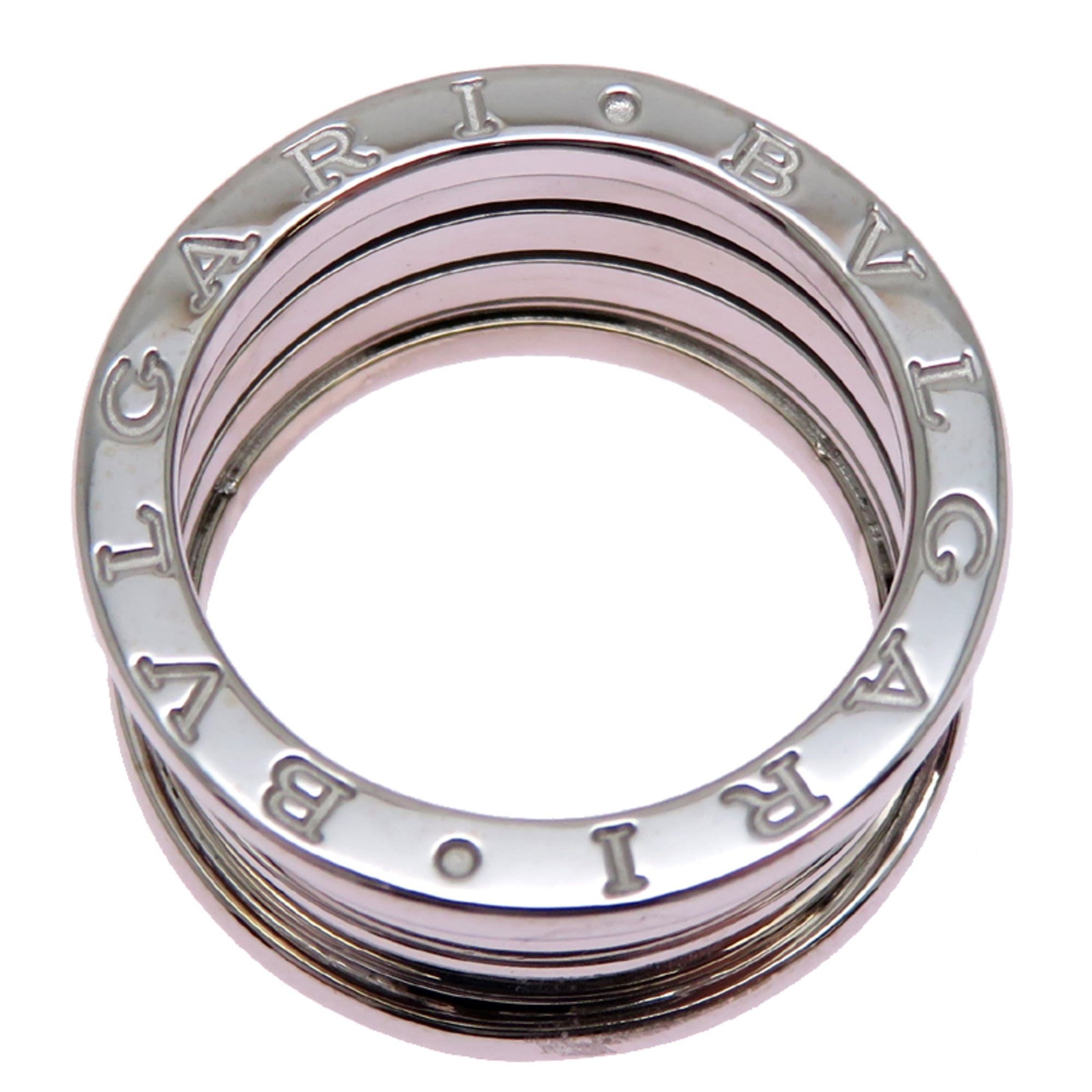 Bvlgari White Gold (18K) Band Ring (Pre-Owned)