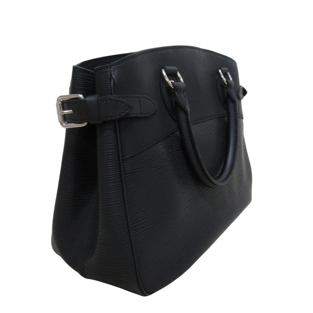 Louis Vuitton Black Noir Epi Leather Handbag (Pre-Owned)