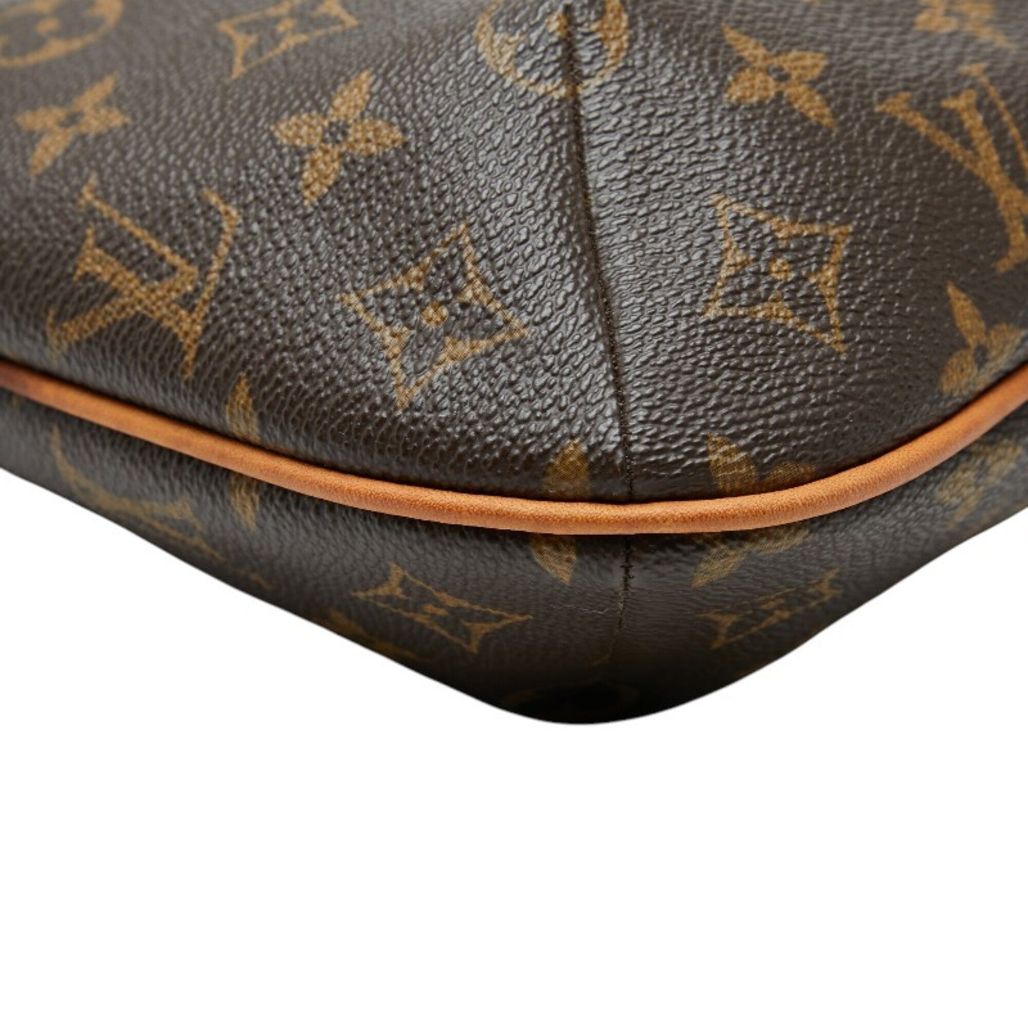 Louis Vuitton Brown Pvc Leather Shoulder Bag (Pre-Owned)