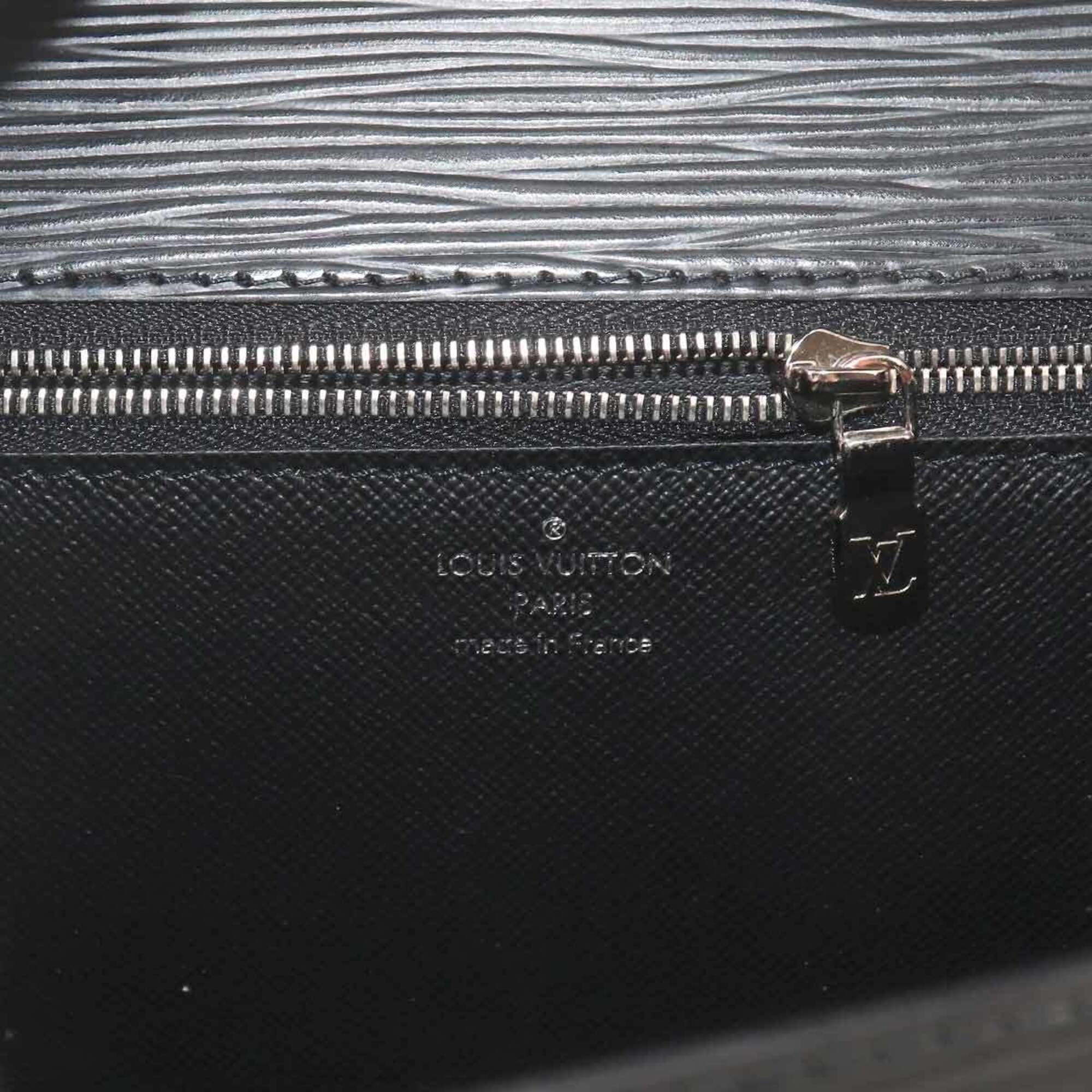 Louis Vuitton Black Noir Epi Leather Handbag (Pre-Owned)