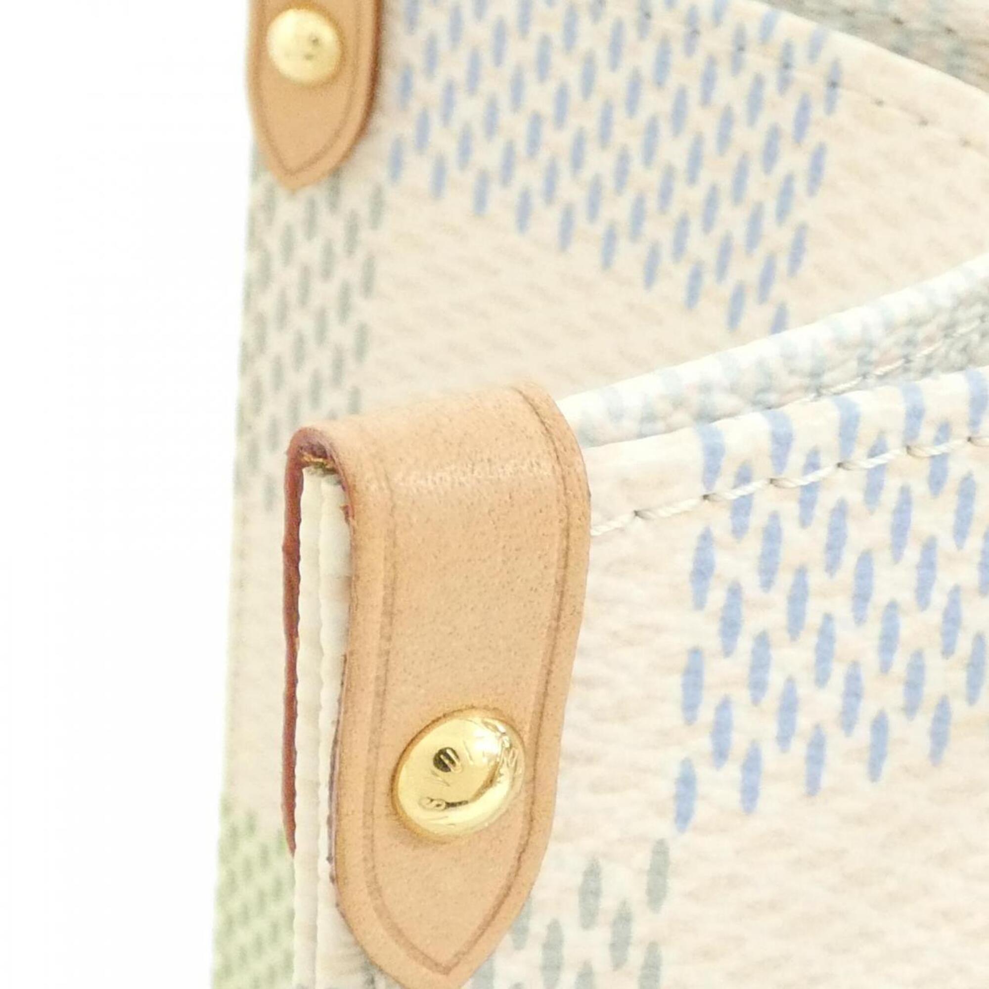 Louis Vuitton Pistache Coated Canvas Handbag (Pre-Owned)