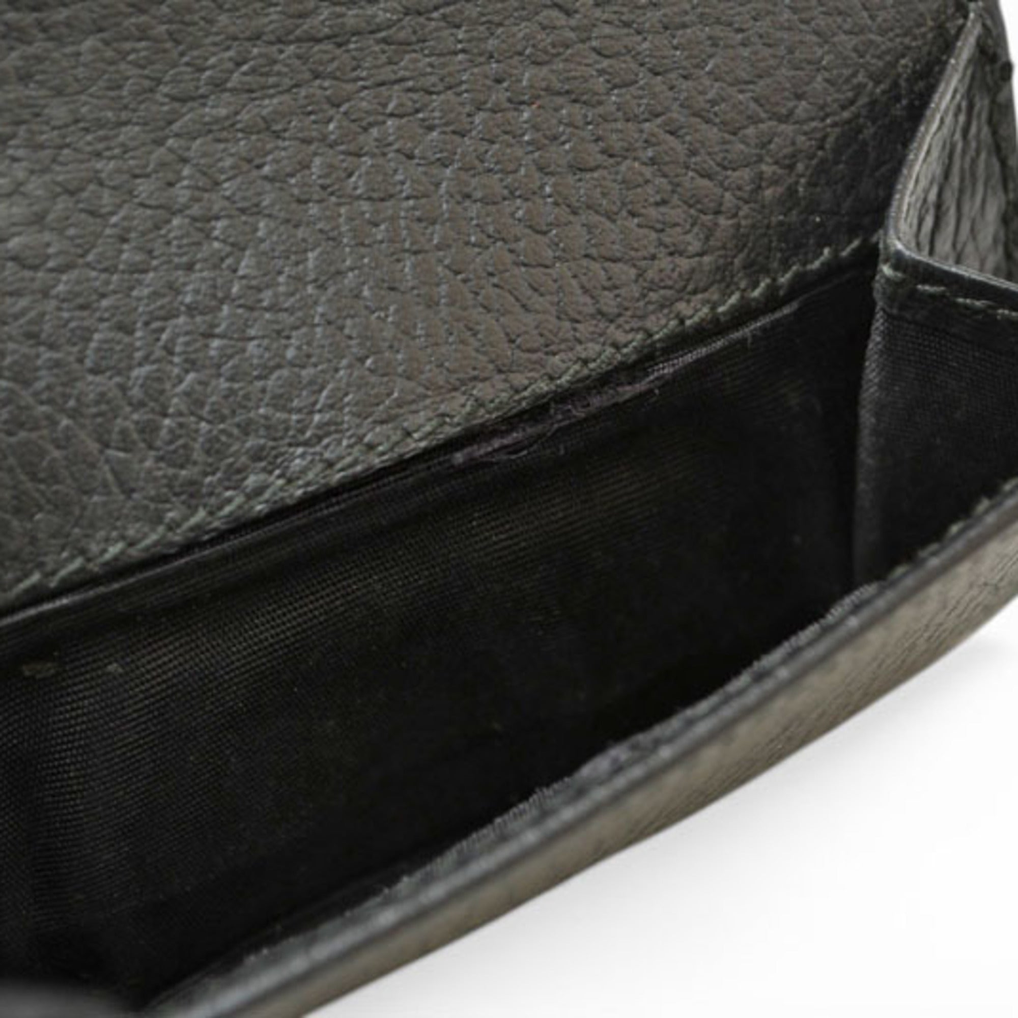 Gucci Black Leather Wallet (Tri-Fold) (Pre-Owned)