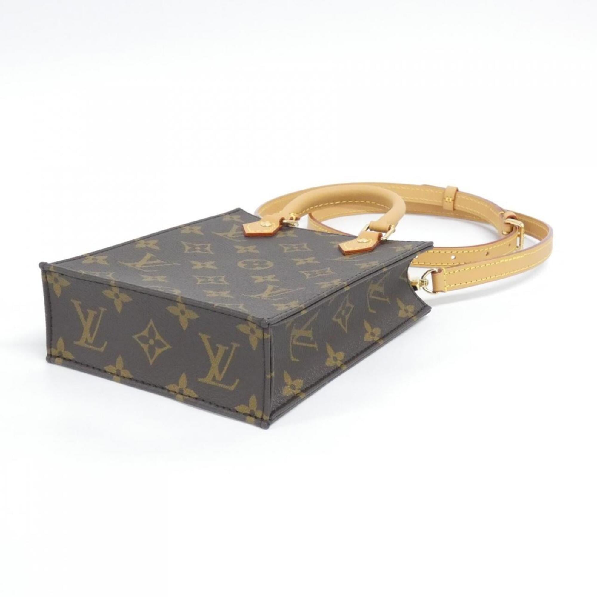 Louis Vuitton Brown Coated Canvas Handbag (Pre-Owned)