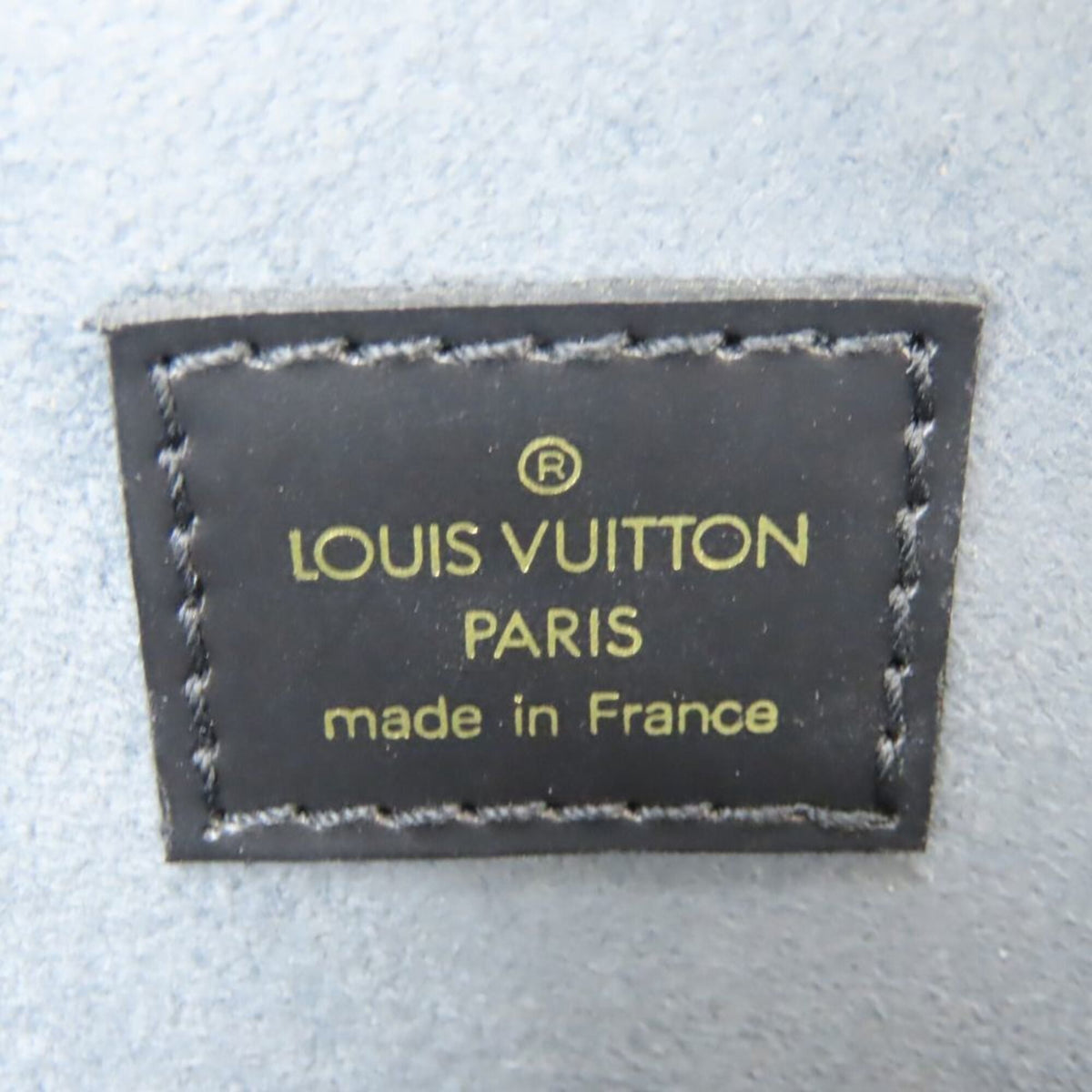 Louis Vuitton Epi Noir Epi Leather Handbag (Pre-Owned)