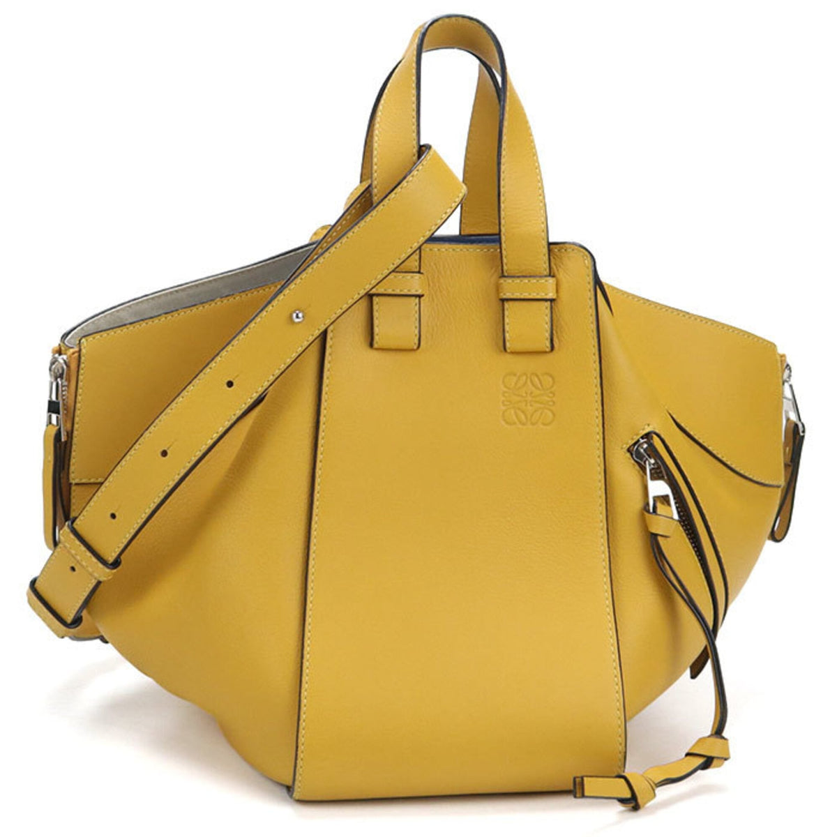 Loewe Yellow Leather Handbag (Pre-Owned)