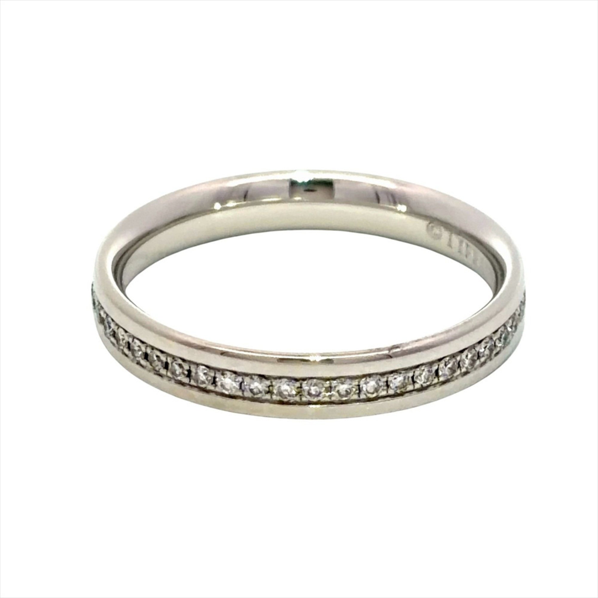 Tiffany Metro White Gold (18K) Band Ring (Pre-Owned)