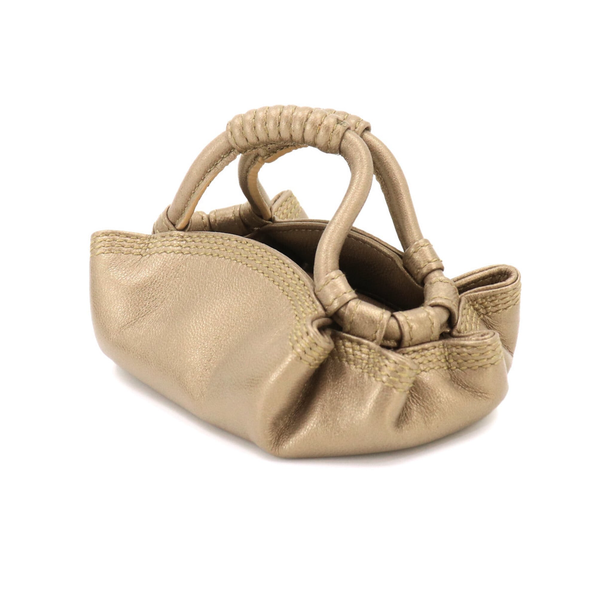 Loewe Bronze Leather Coin Purse/Coin Case (Pre-Owned)