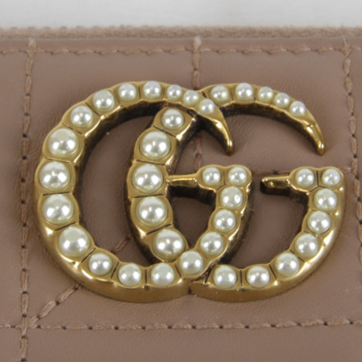 Gucci Brown Leather Long Wallet (Bi-Fold) (Pre-Owned)