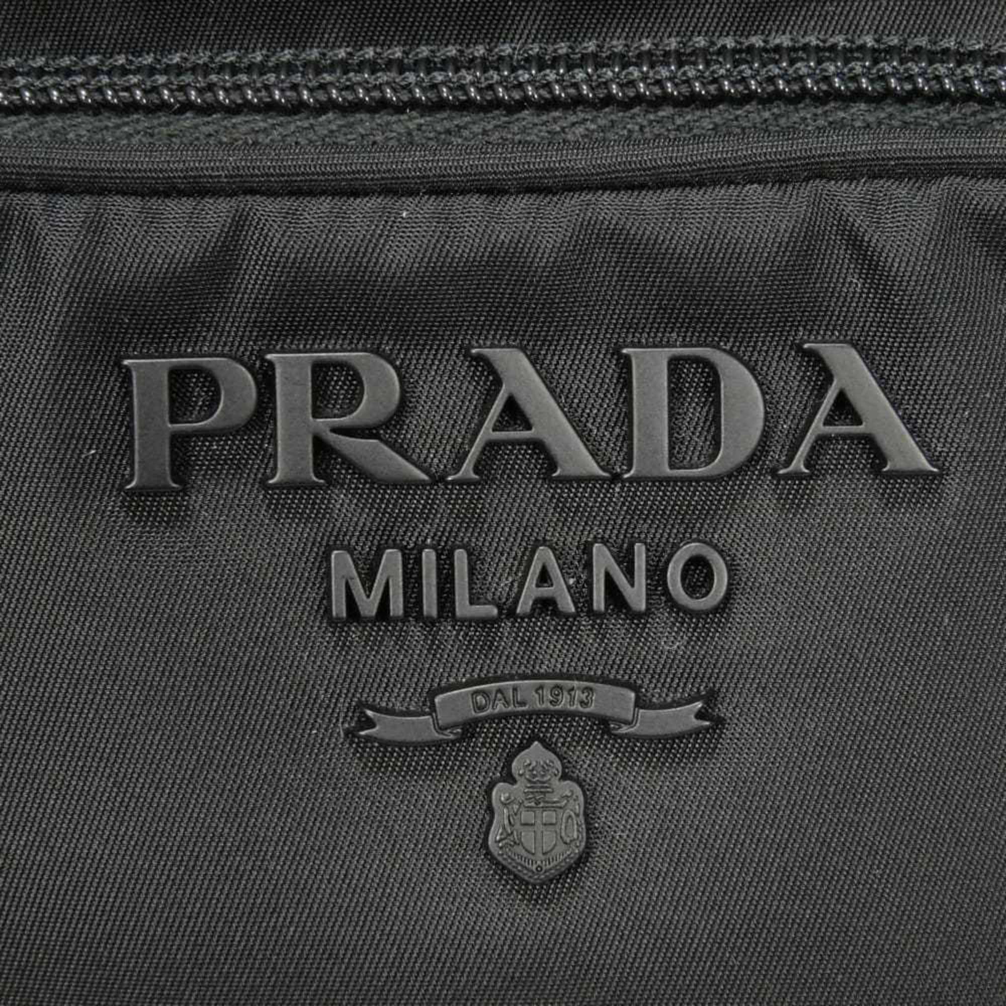 Prada Black Nero Nylon Shoulder Bag Sling Bag (Pre-Owned)