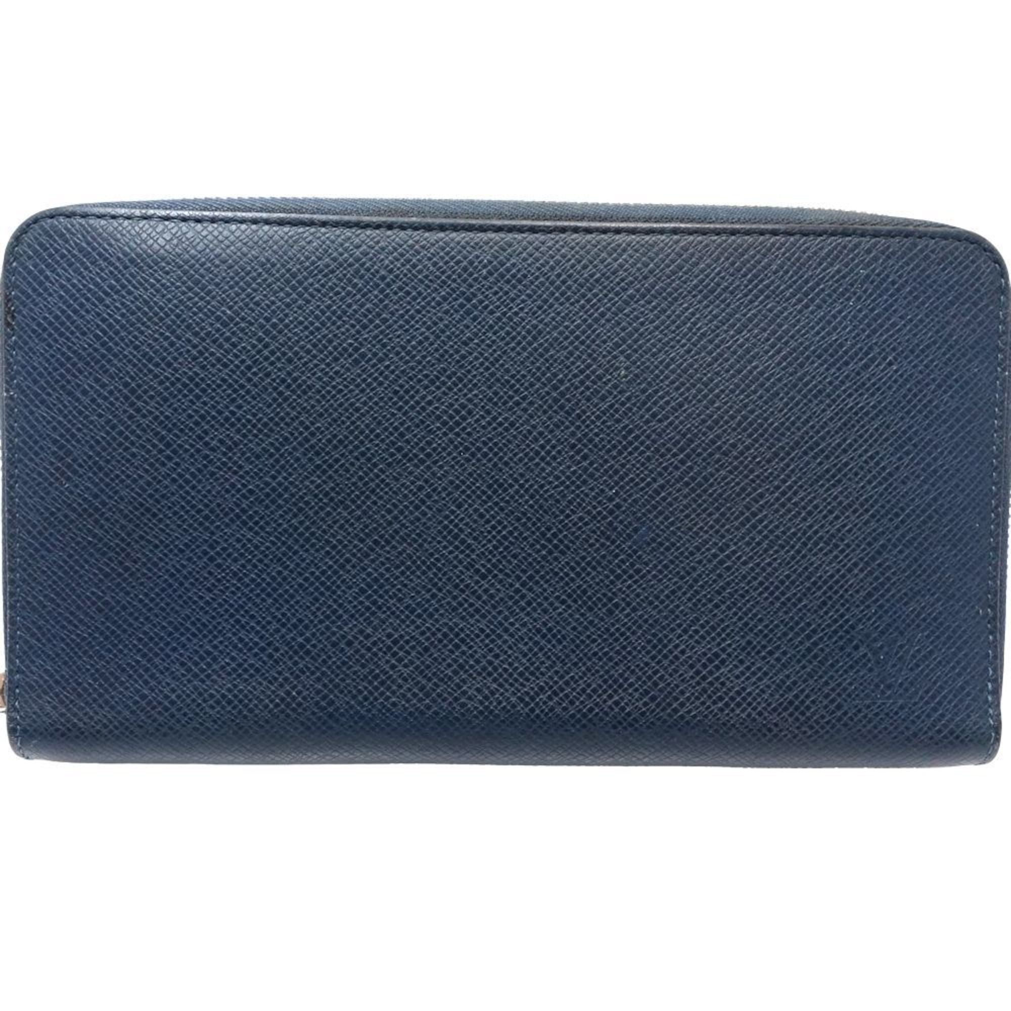 Louis Vuitton Ocean Leather Long Wallet (Bi-Fold) (Pre-Owned)