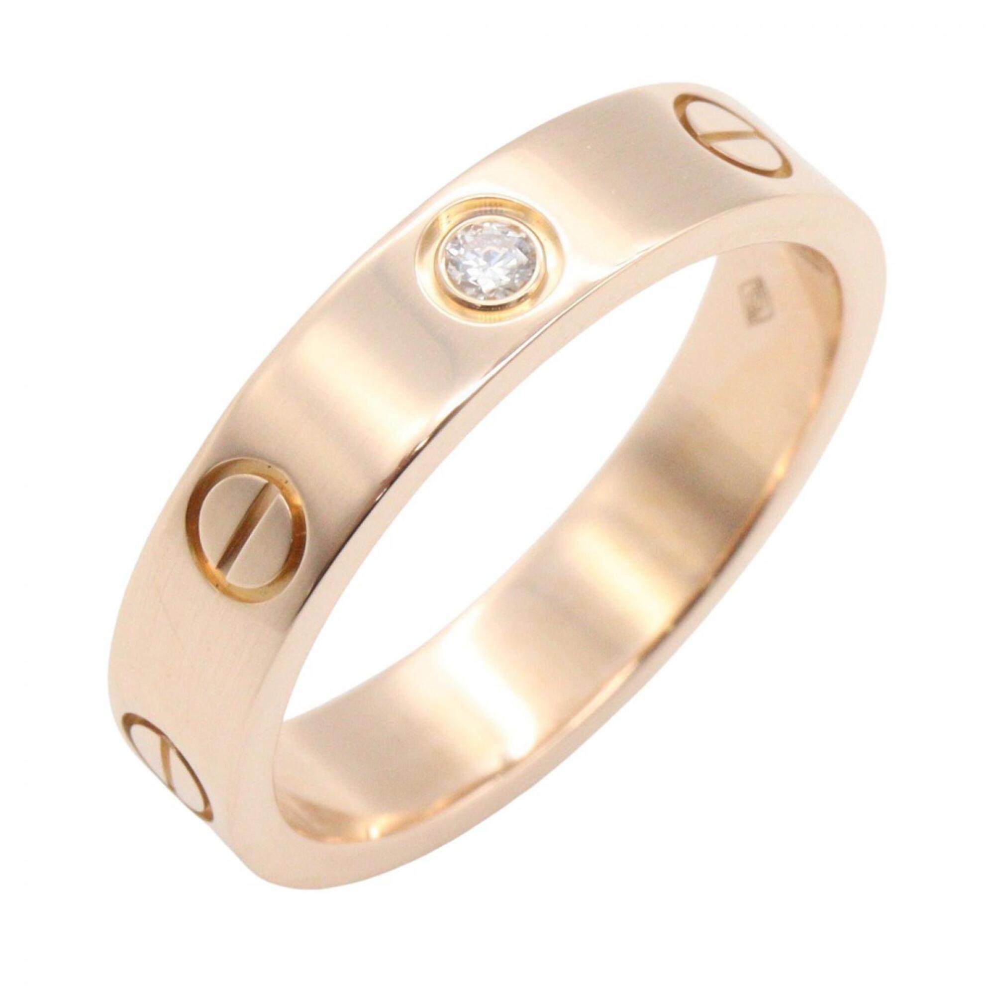 Cartier Gold Clear Pink Gold (18K) Band Ring (Pre-Owned)