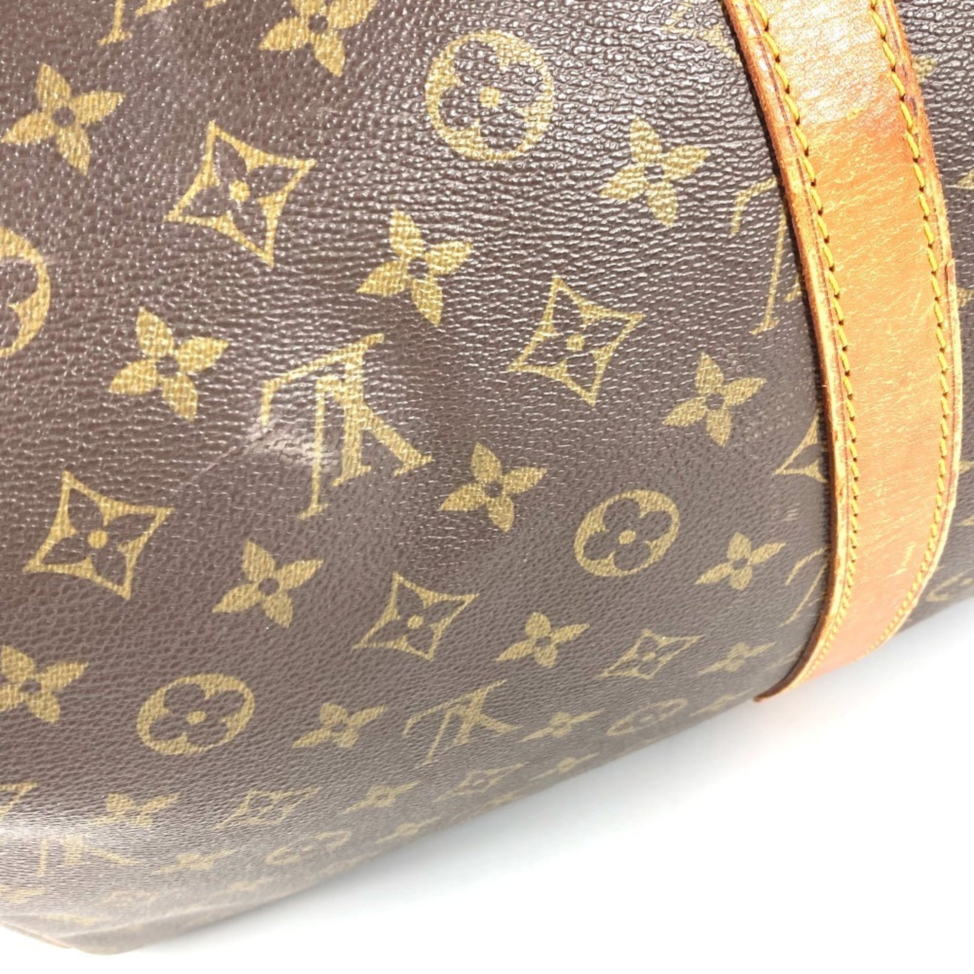 Louis Vuitton Monogram Brown Monogram Boston Bag Handbag (Pre-Owned)
