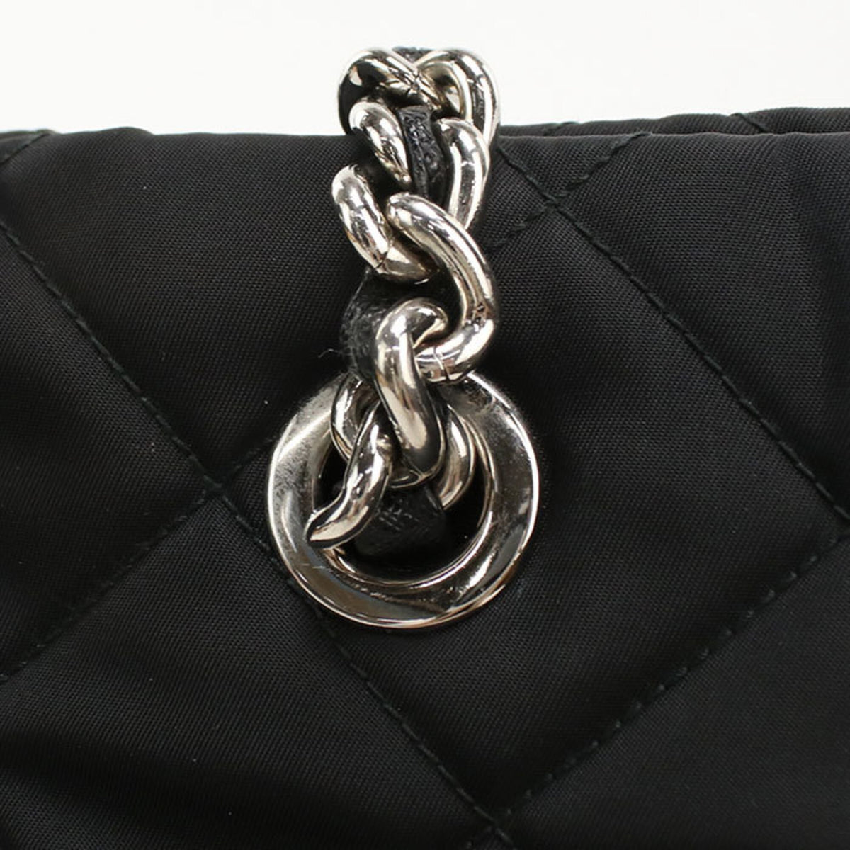 Prada Black Nylon Tote Bag (Pre-Owned)