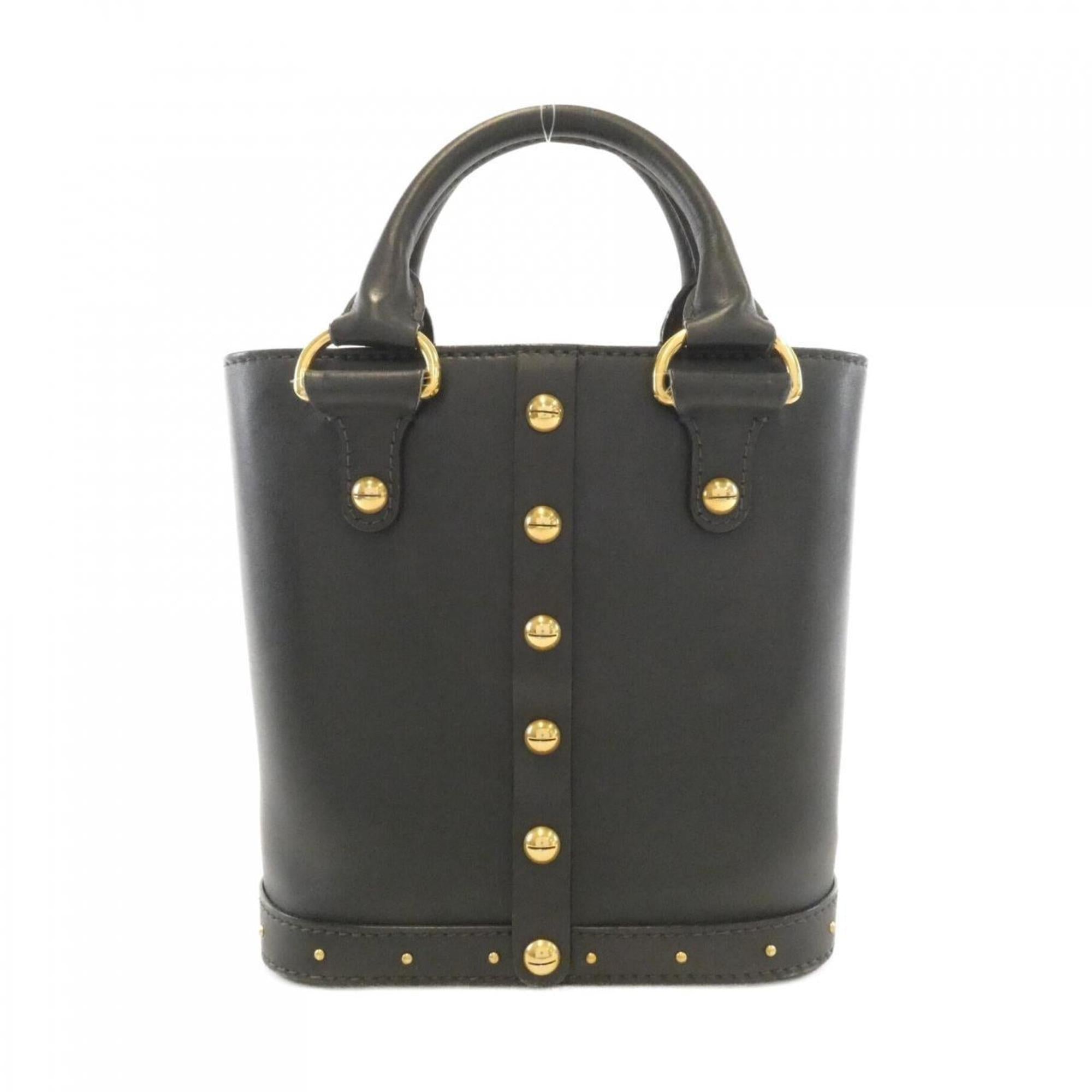 Christian Dior Black Leather Handbag (Pre-Owned)
