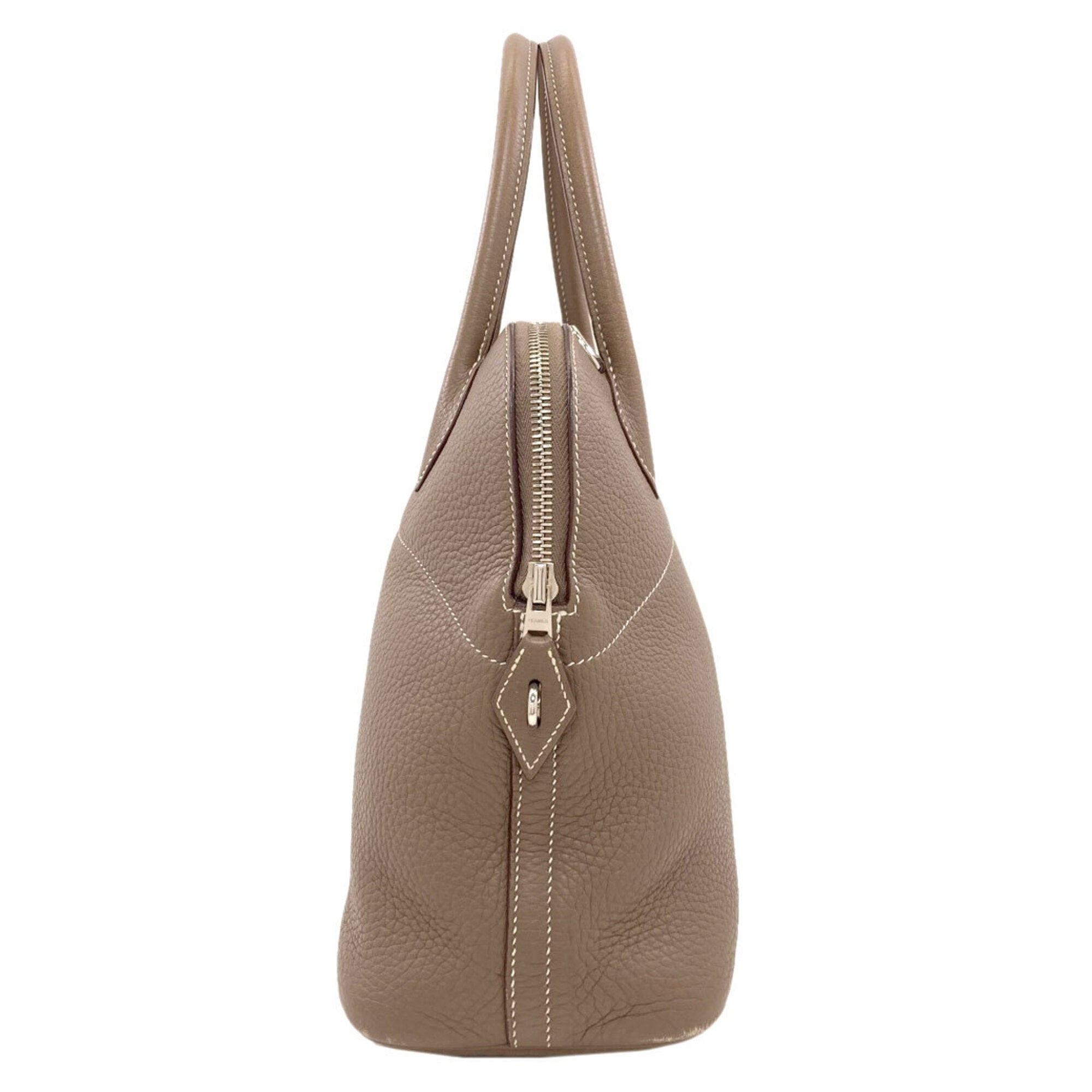 Hermes Bolide Etoupe Gray Handbag (Pre-Owned)