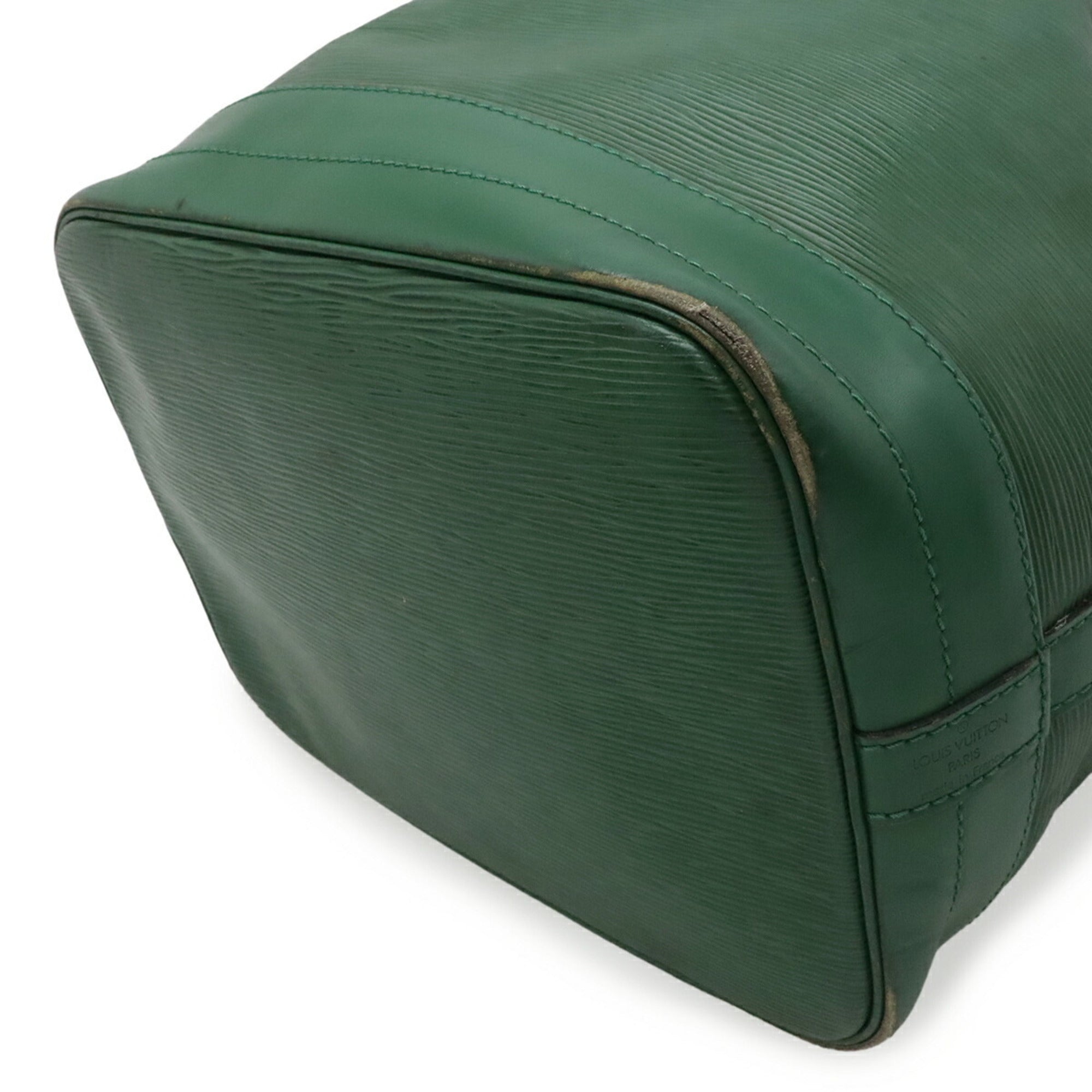 Louis Vuitton Borneo Green Green Epi Leather Shoulder Bag (Pre-Owned)