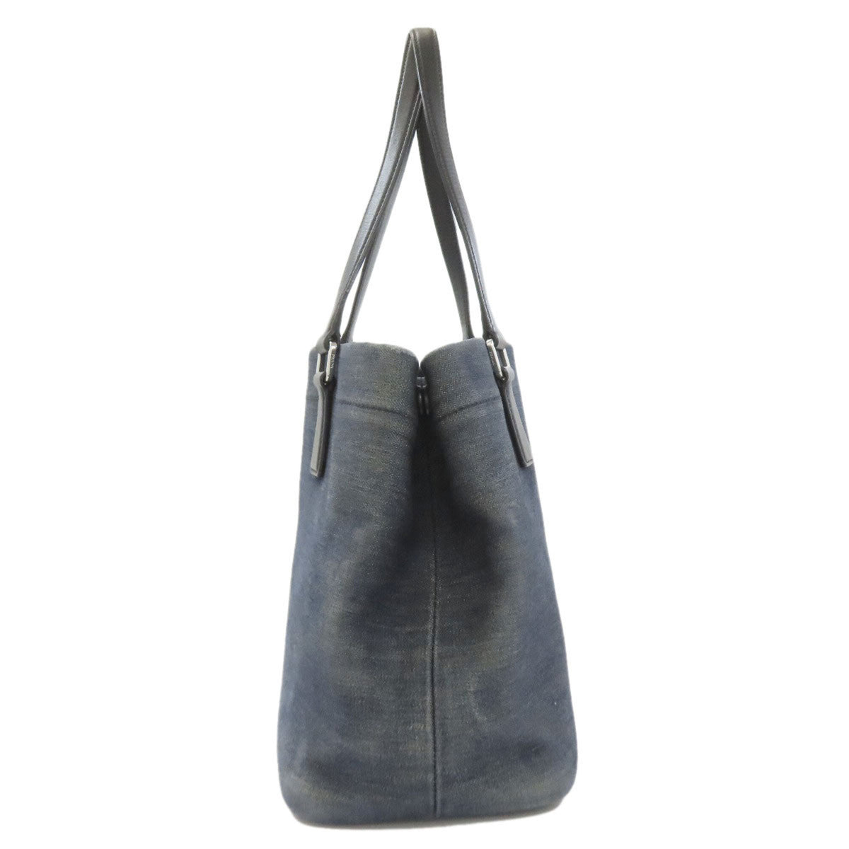 Prada Blue Denim Tote Bag (Pre-Owned)