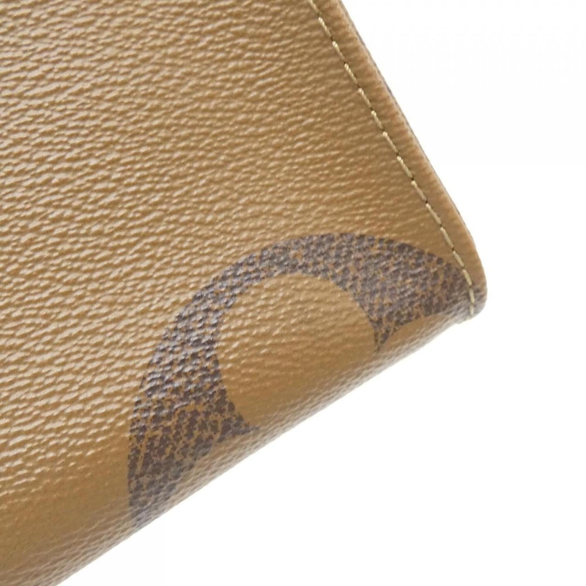 Louis Vuitton Marron Coated Canvas Handbag (Pre-Owned)