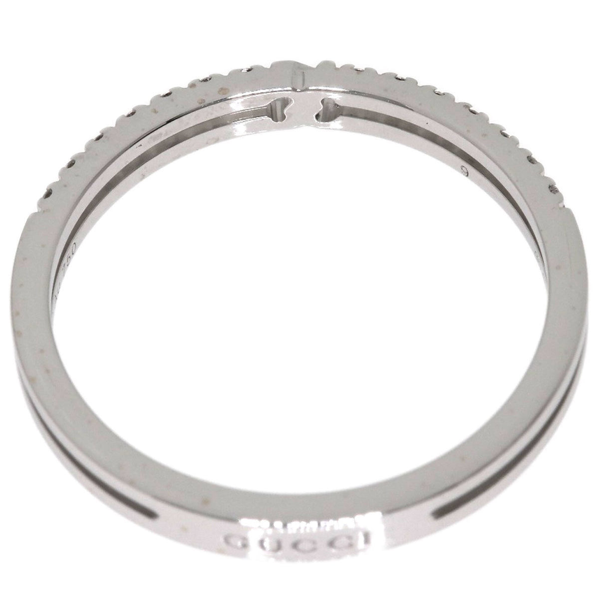 Gucci White Gold (18K) Band Ring (Pre-Owned)