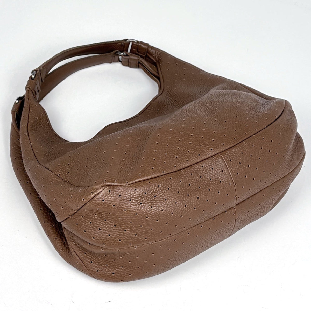 Bottega Veneta Brown Leather Shoulder Bag (Pre-Owned)
