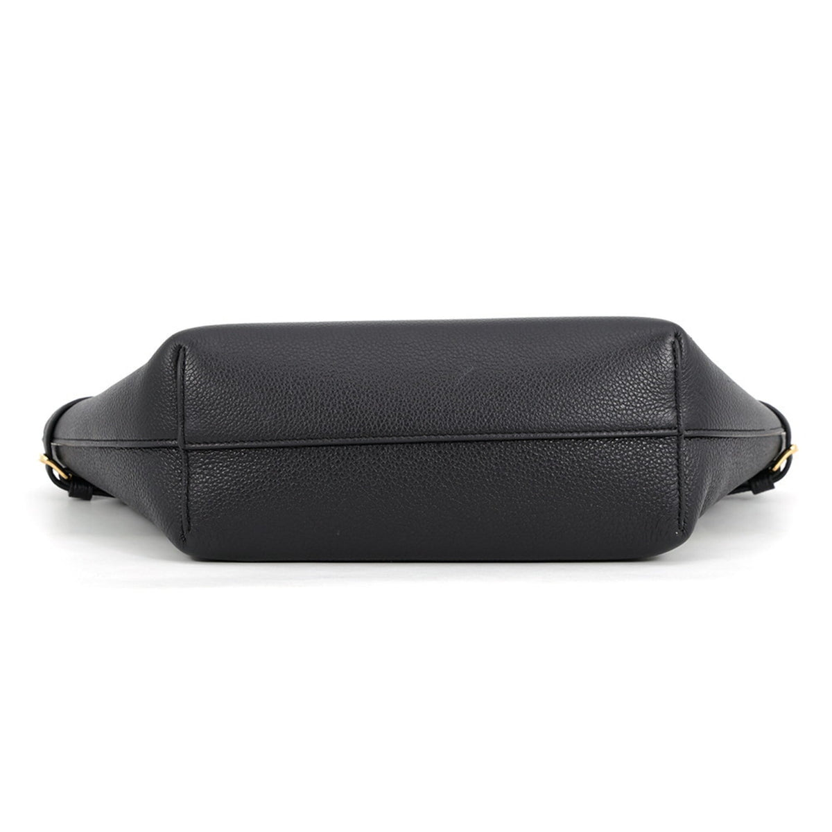 Celine Cabas Black Leather Handbag Shoulder Bag (Pre-Owned)