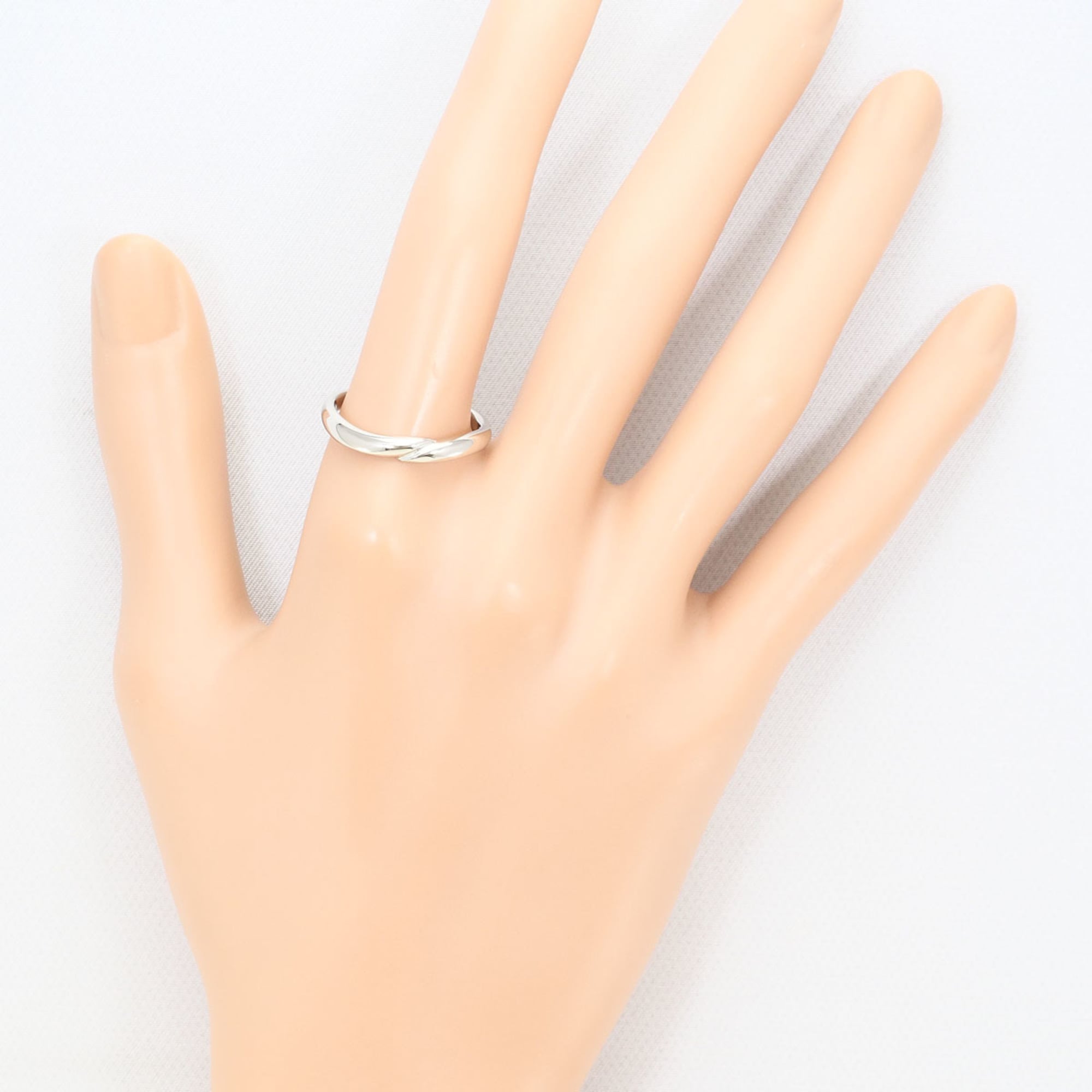 Celine Platinum 1000 Band Ring (Pre-Owned)