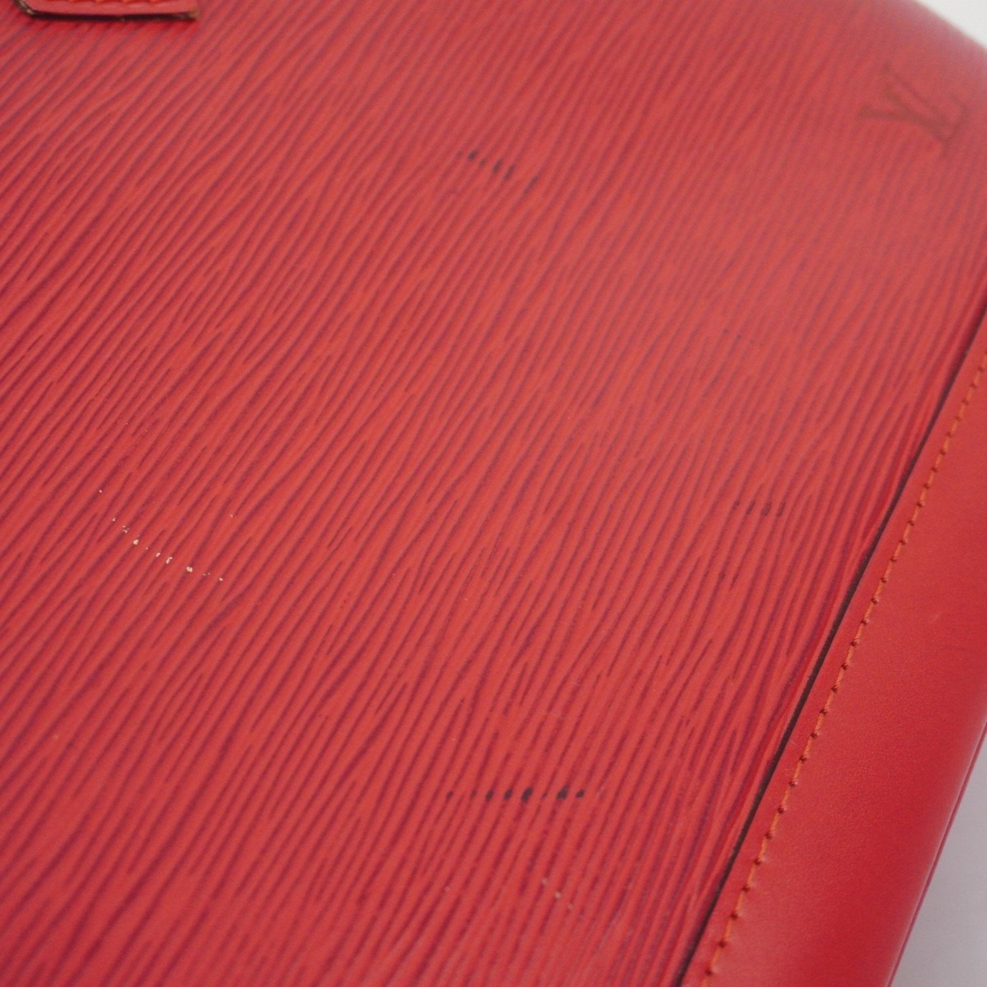 Louis Vuitton Castilian Red Handbag (Pre-Owned)