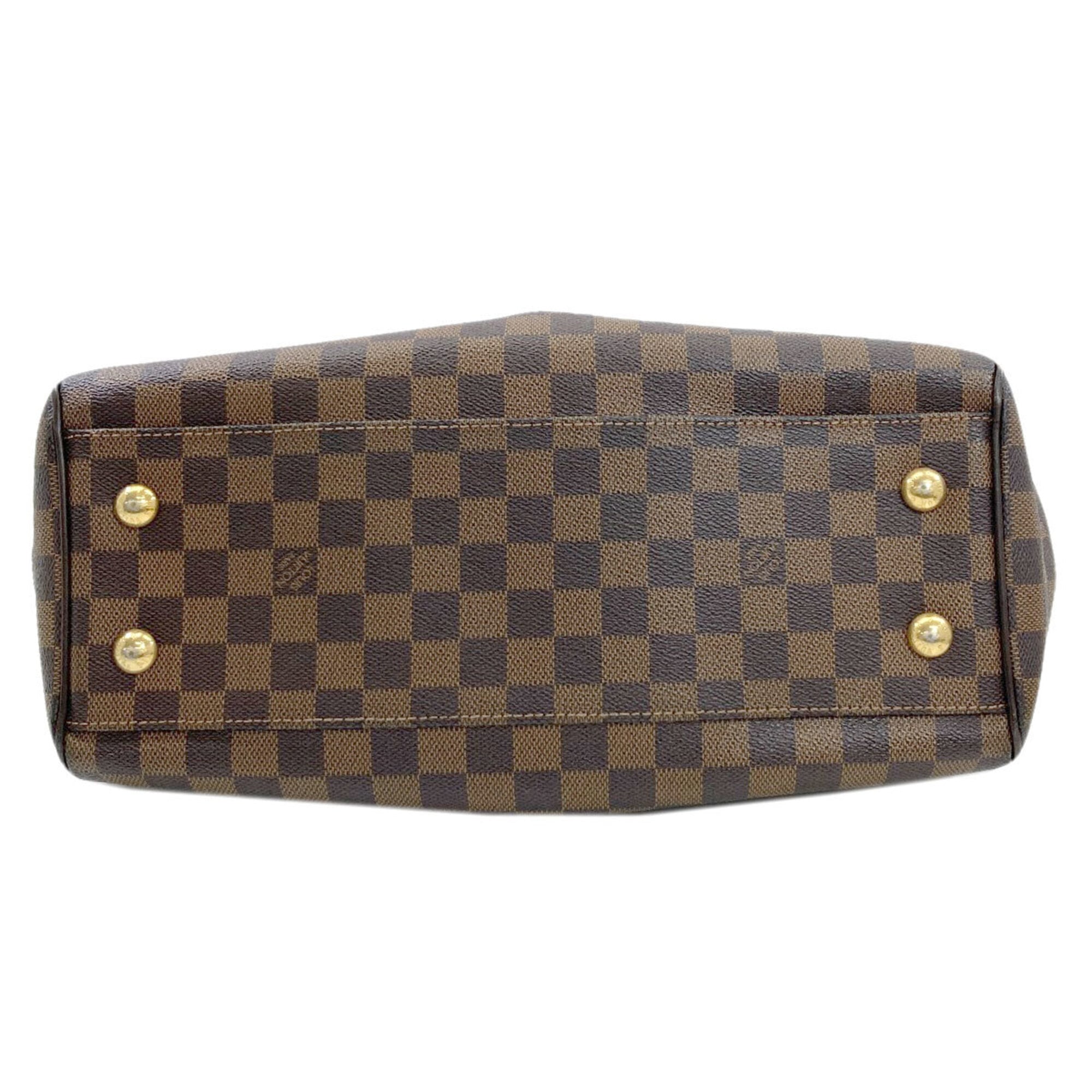 Louis Vuitton Brown Damier Canvas Handbag (Pre-Owned)