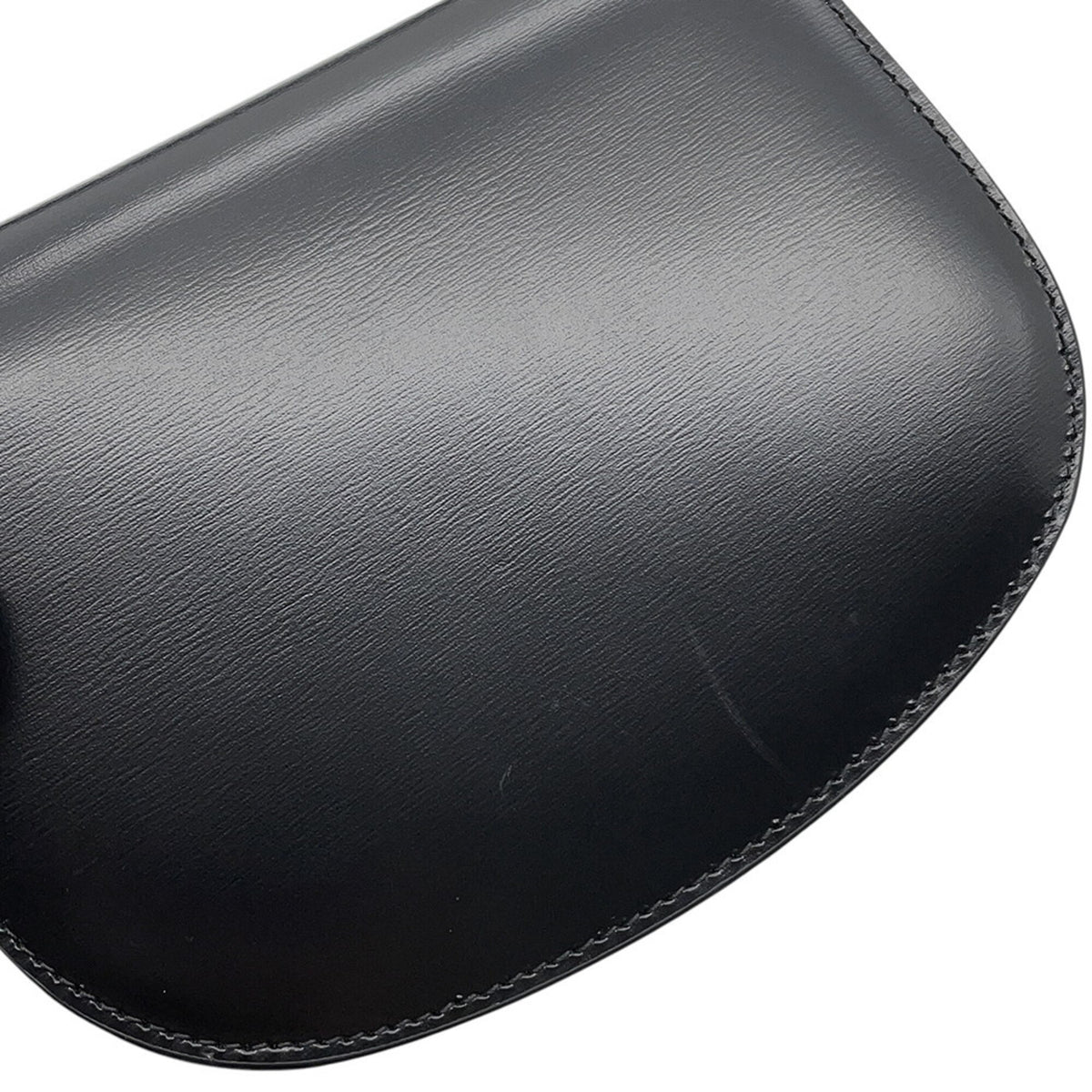 Celine Black Leather Handbag Shoulder Bag (Pre-Owned)