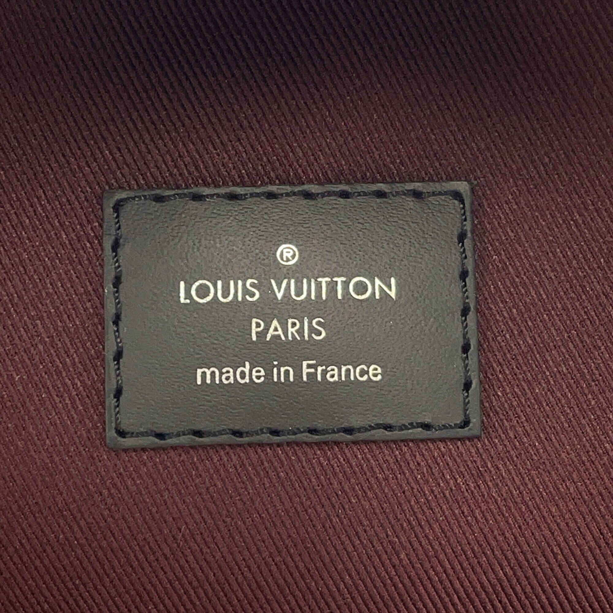 Louis Vuitton Black Bordeaux Monogram Macassar Noir Monogram Handbag (Pre-Owned)