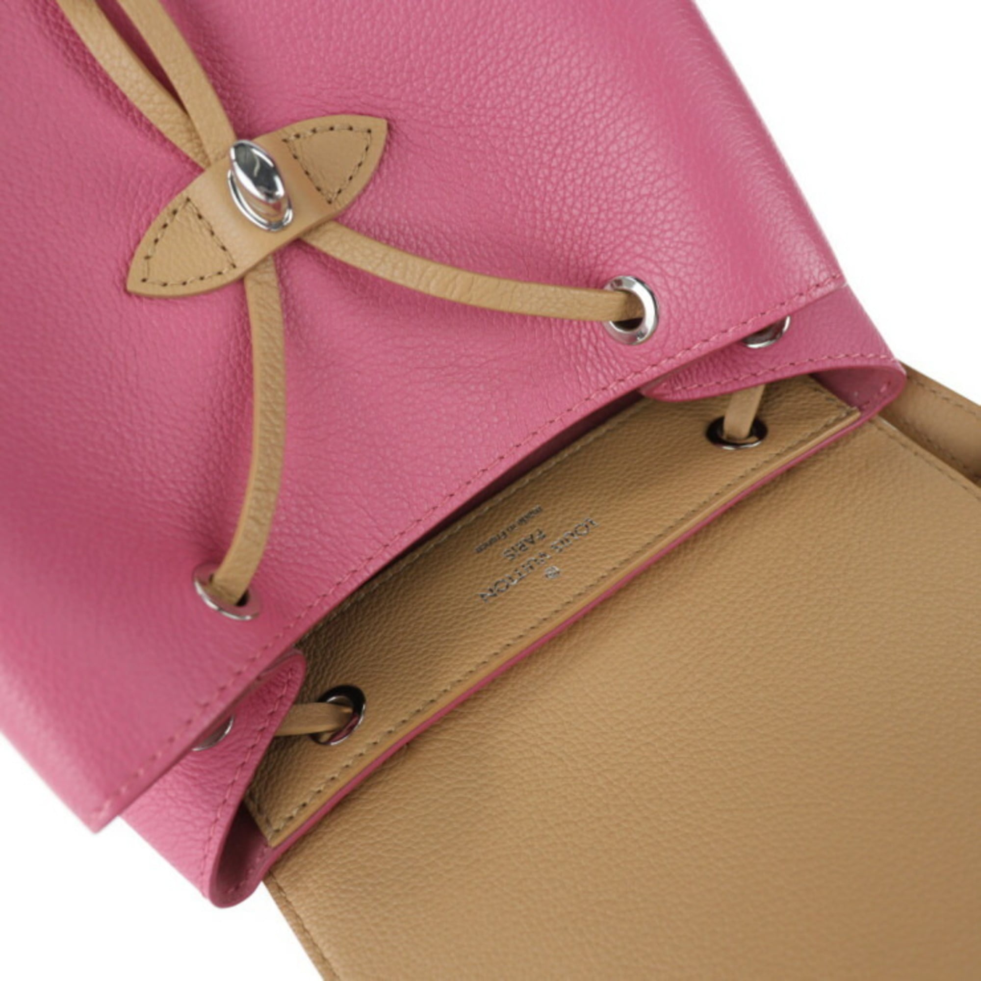 Louis Vuitton Blossom Leather Handbag Shoulder Bag (Pre-Owned)