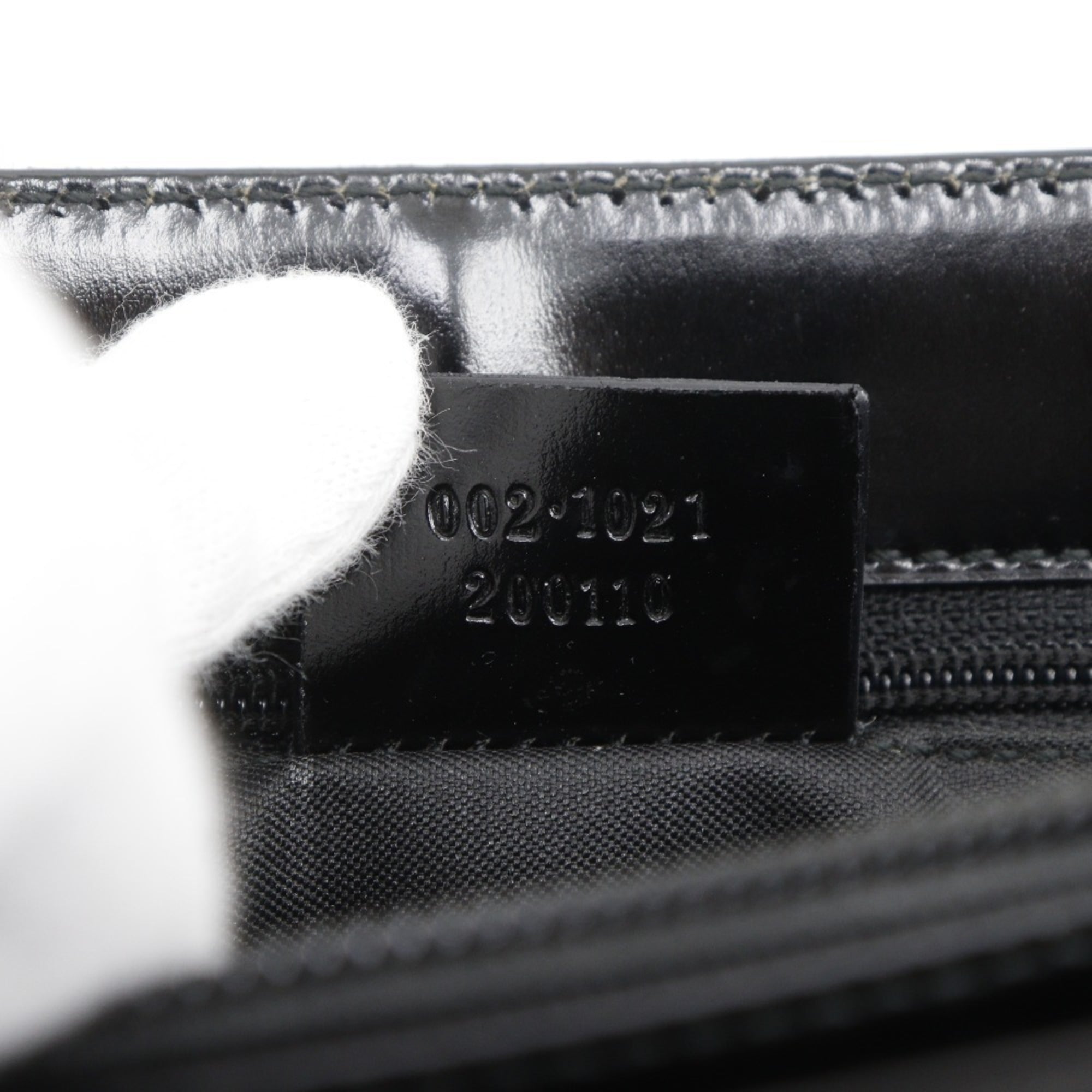 Gucci Black Gg Canvas Tote Bag (Pre-Owned)