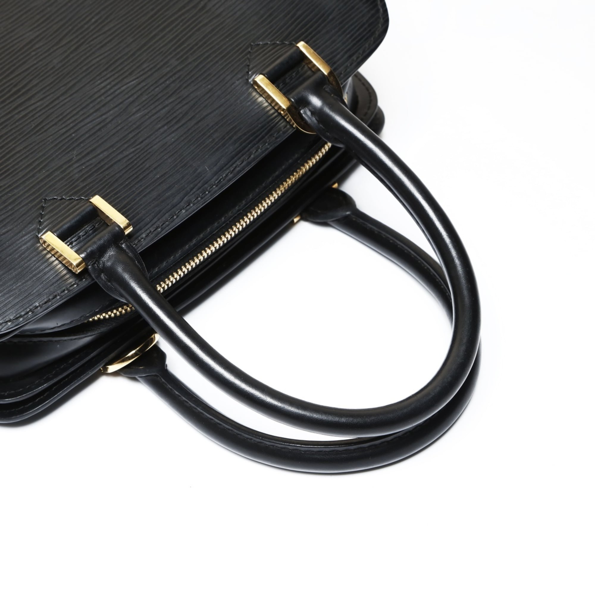 Louis Vuitton Epi Black Epi Leather Handbag (Pre-Owned)