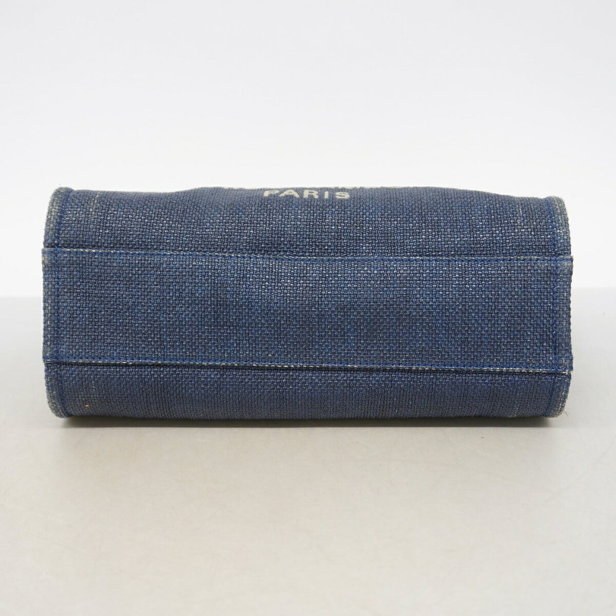 Chanel Navy Straw Tote Bag (Pre-Owned)