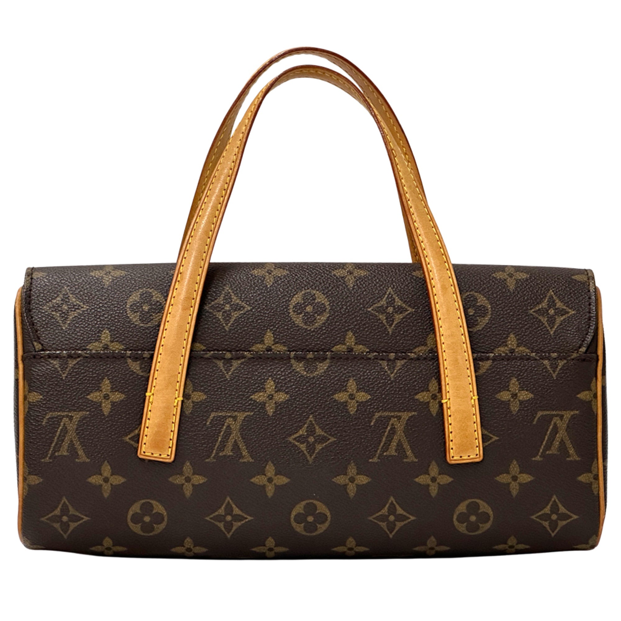 Louis Vuitton Brown Monogram Canvas Handbag (Pre-Owned)