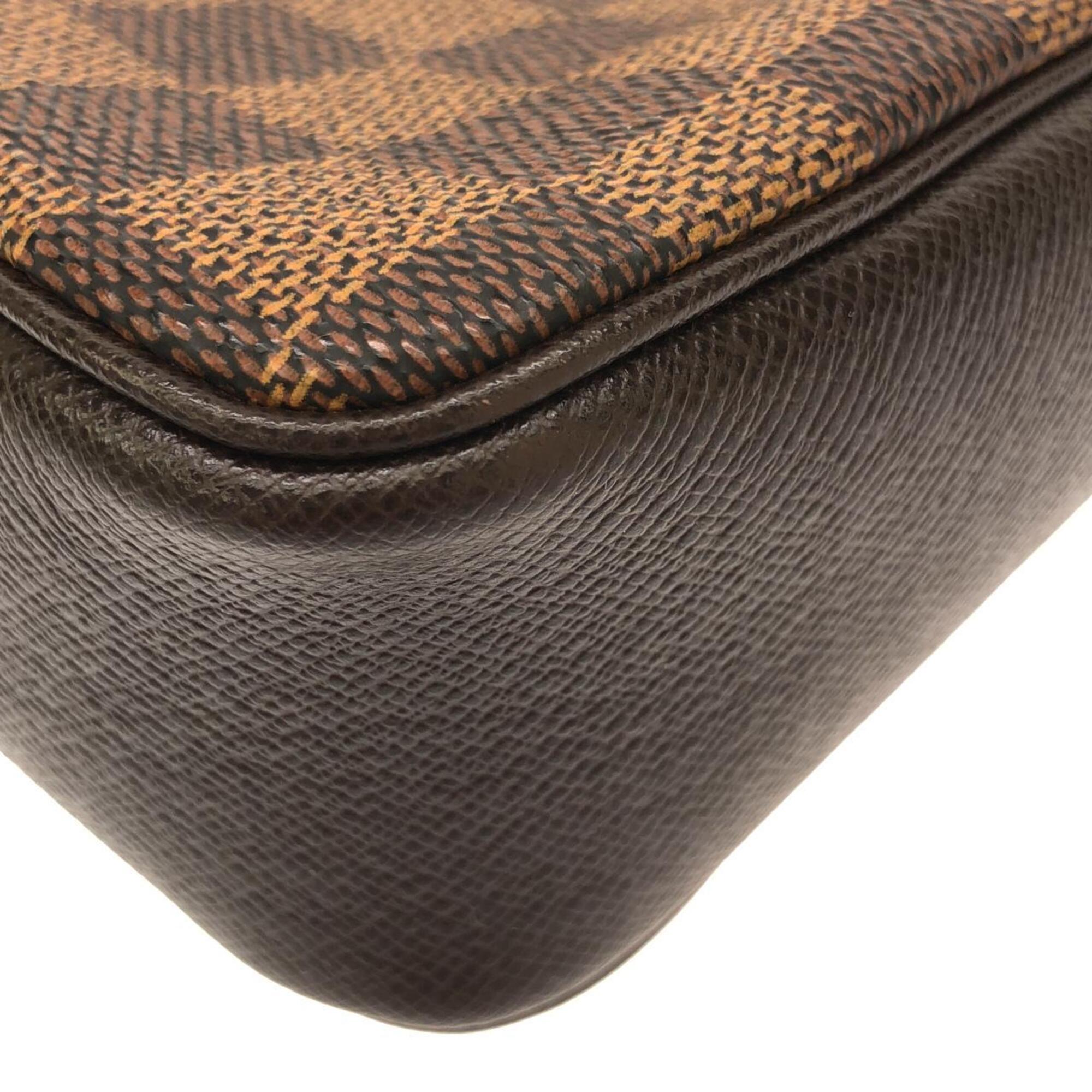 Louis Vuitton Damier Ebene Coated Canvas Pouch (Pre-Owned)