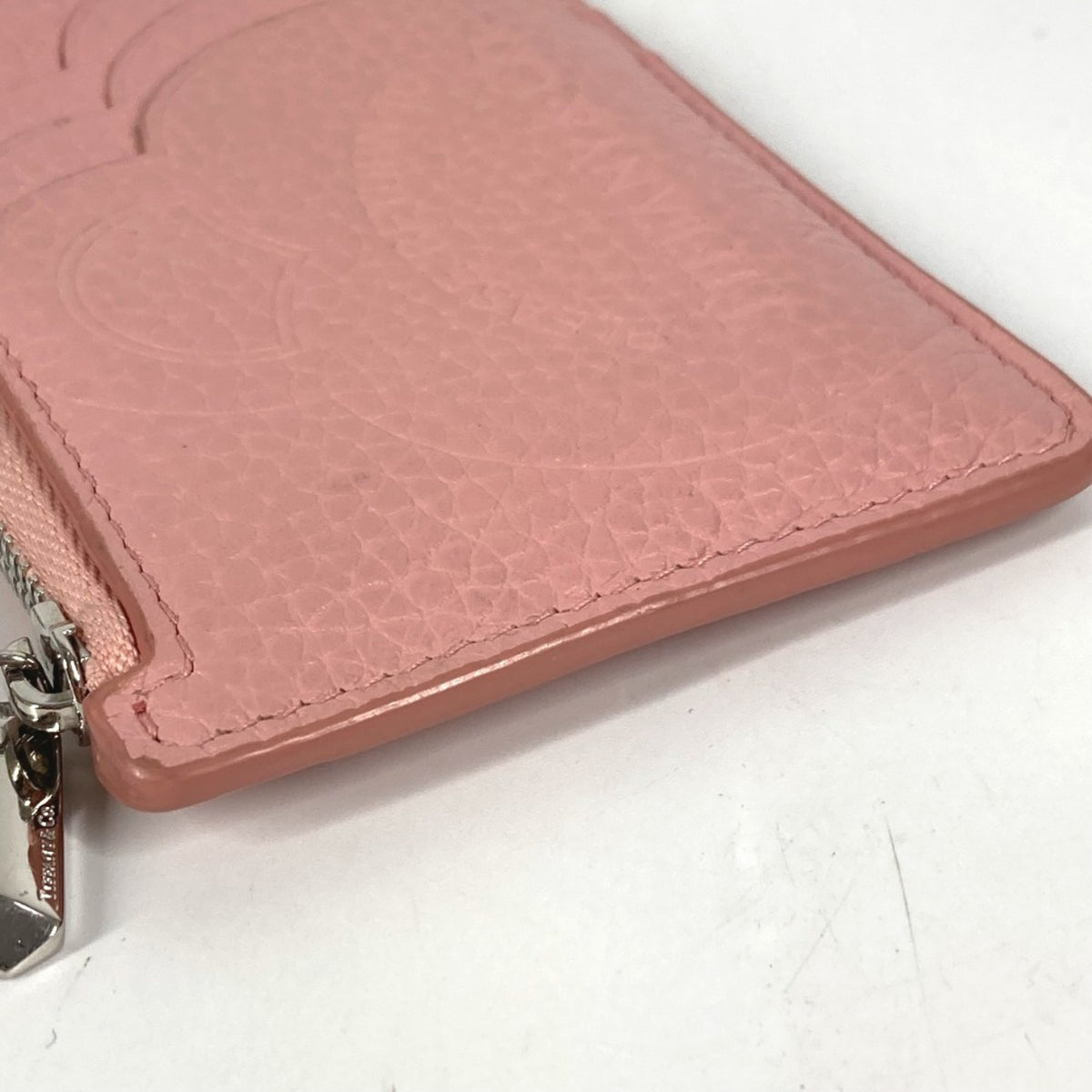 Tiffany Pink Leather Coin Purse/Coin Case (Pre-Owned)