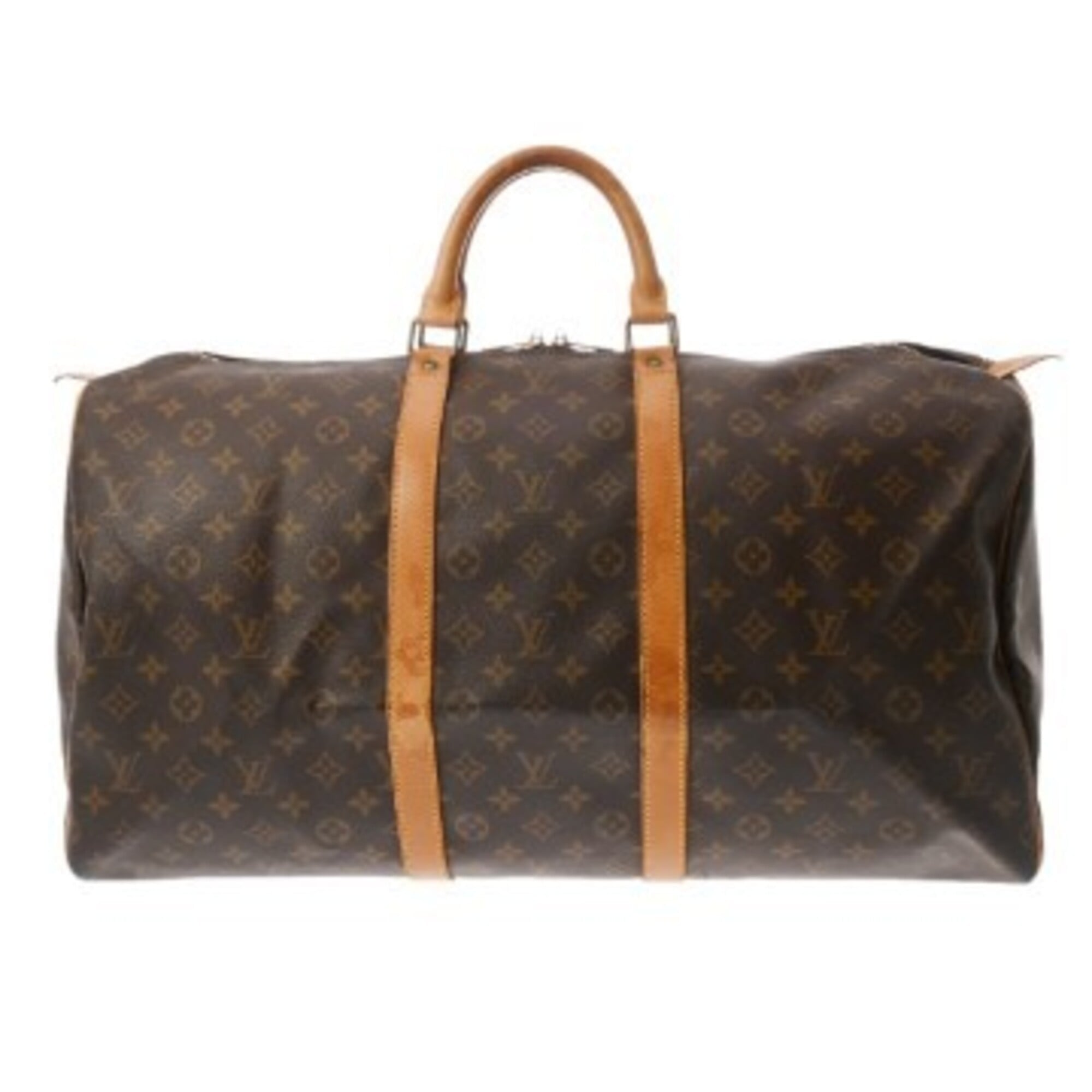 Louis Vuitton Brown Monogram Boston Bag (Pre-Owned)