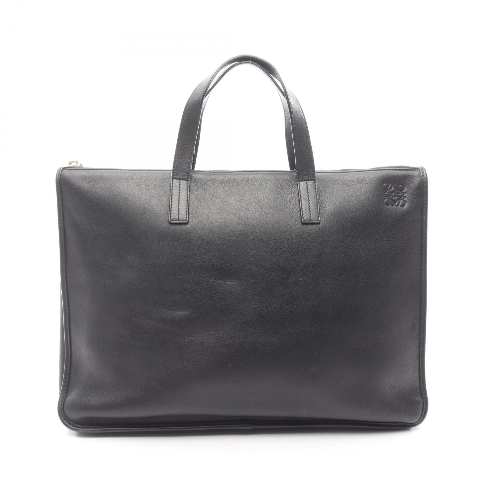 Loewe Black Leather Handbag (Pre-Owned)