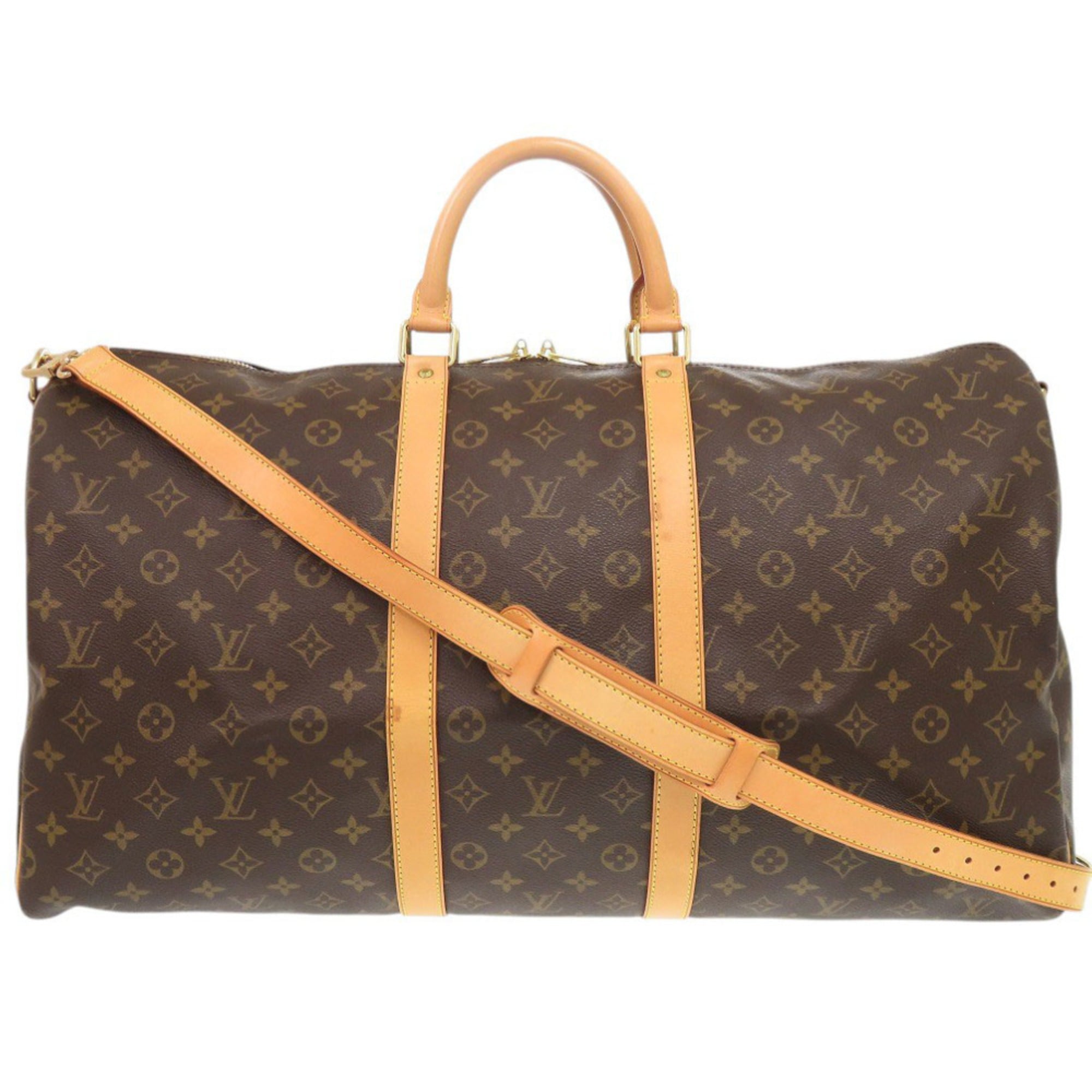 Louis Vuitton Brown Monogram Monogram Boston Bag (Pre-Owned)