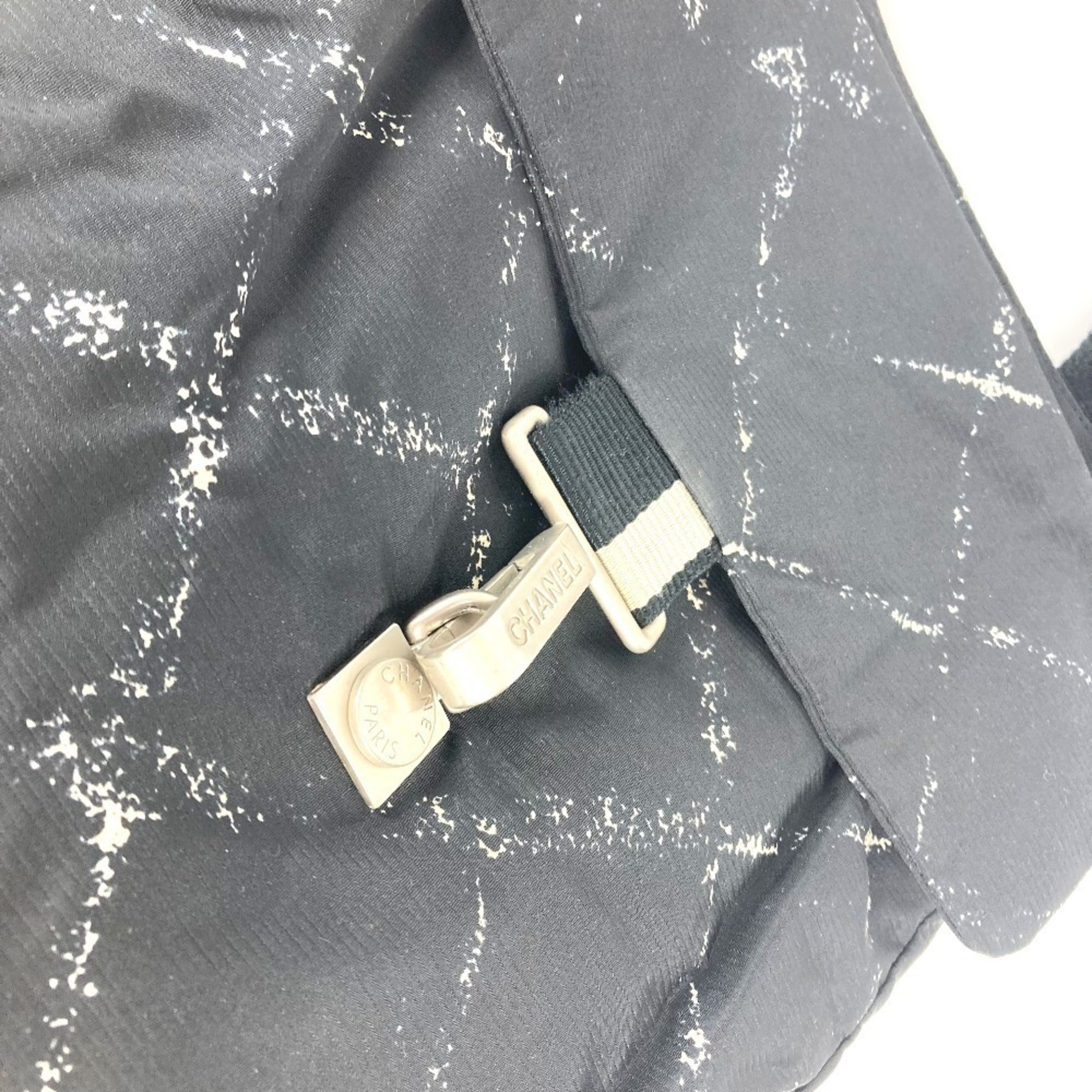 Chanel Black Nylon Backpack (Pre-Owned)