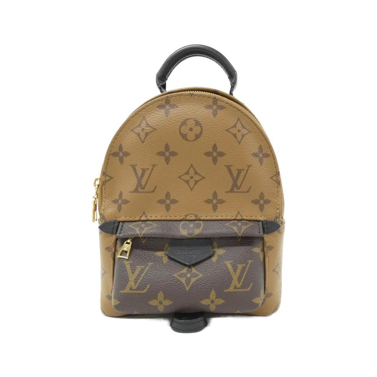 Louis Vuitton Marron Monogram Reverse Coated Canvas Backpack (Pre-Owned)