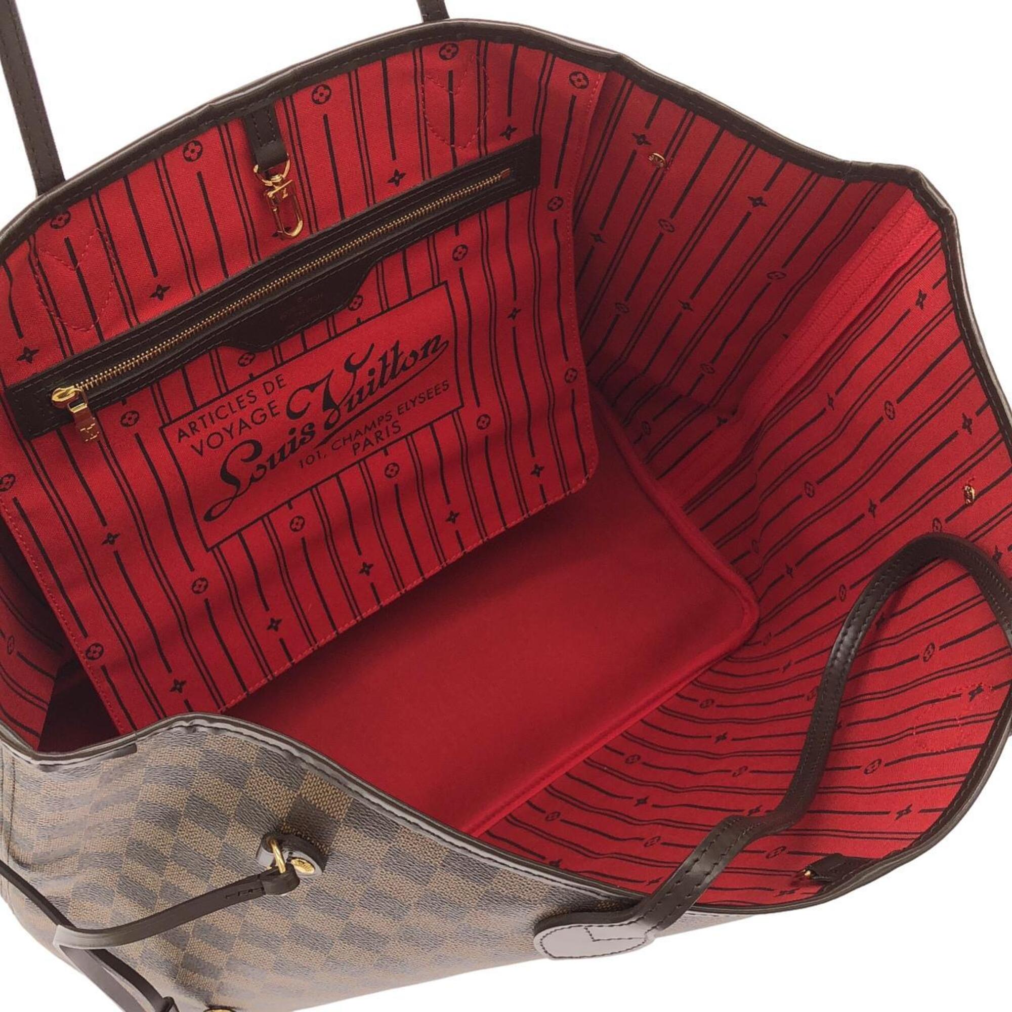 Louis Vuitton Damier Ebene Coated Canvas Handbag (Pre-Owned)